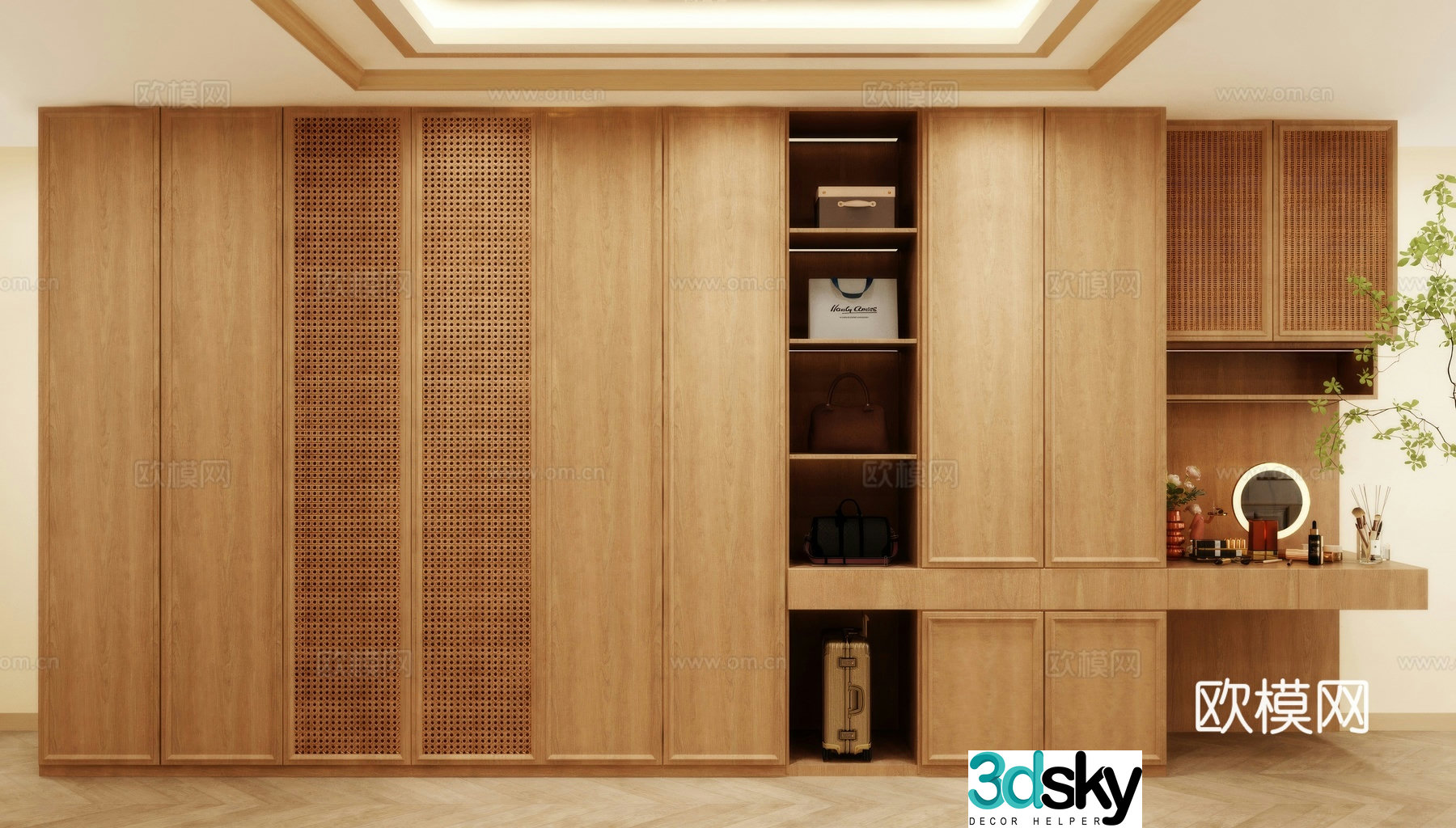 Wardrobe design Wardrobe renderings Wardrobe wardrobe design Wardrobe cabinet 3d model