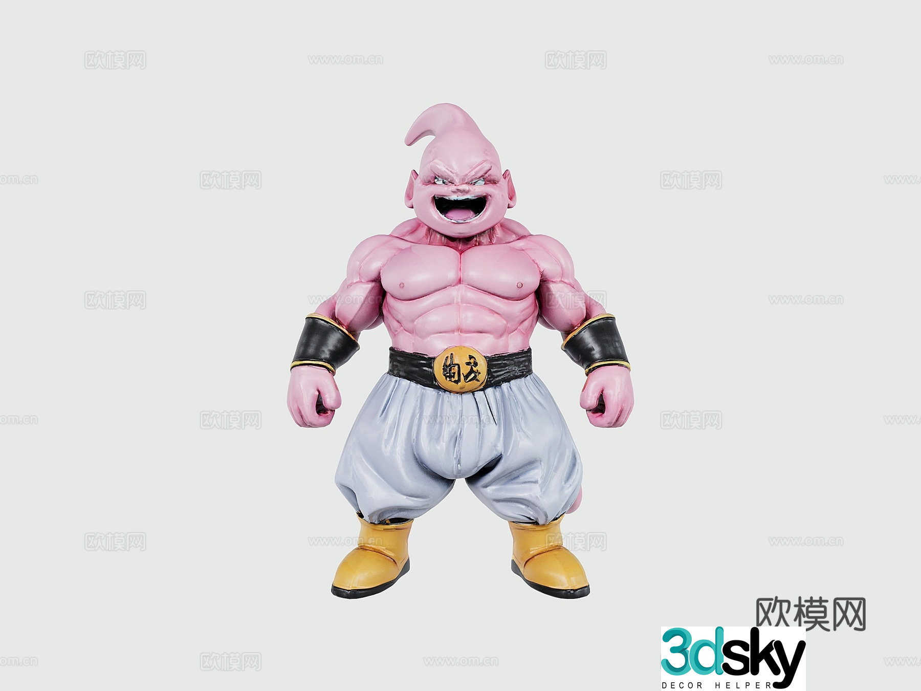 Magman Buu figure 3d model