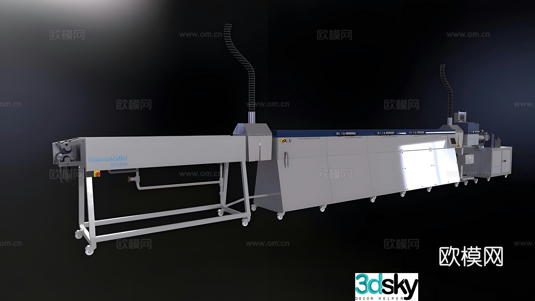 Industrial equipment 3D model