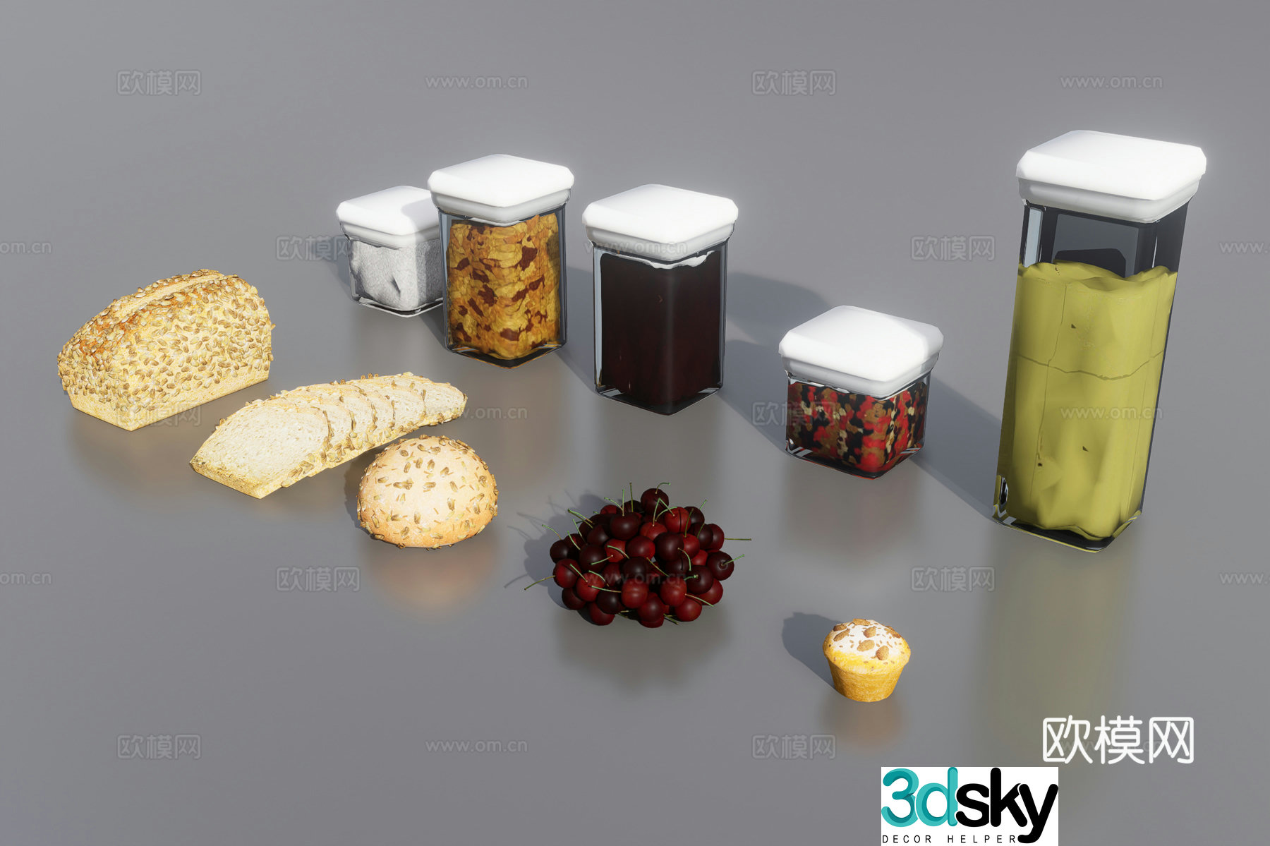 Food 3d model