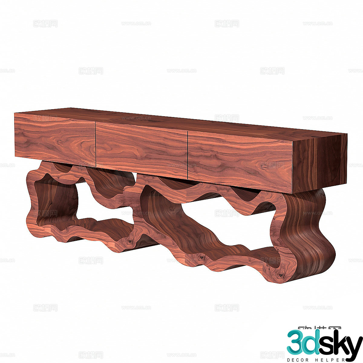 Nordic simple TV cabinet TV cabinet Simple TV cabinet 3D model