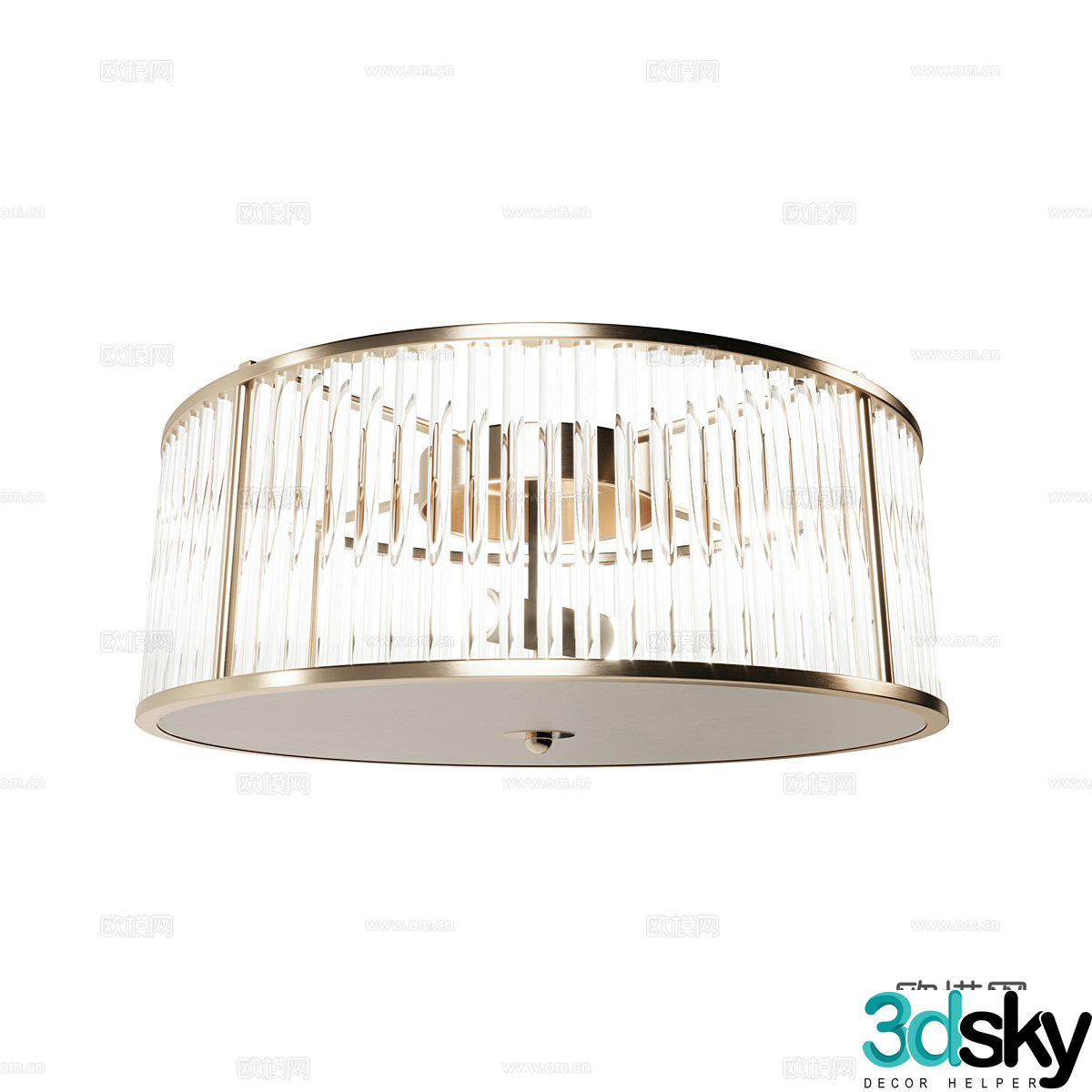 Modern simple ceiling lamp Ceiling lamp Simple ceiling lamp Lamp 3d model
