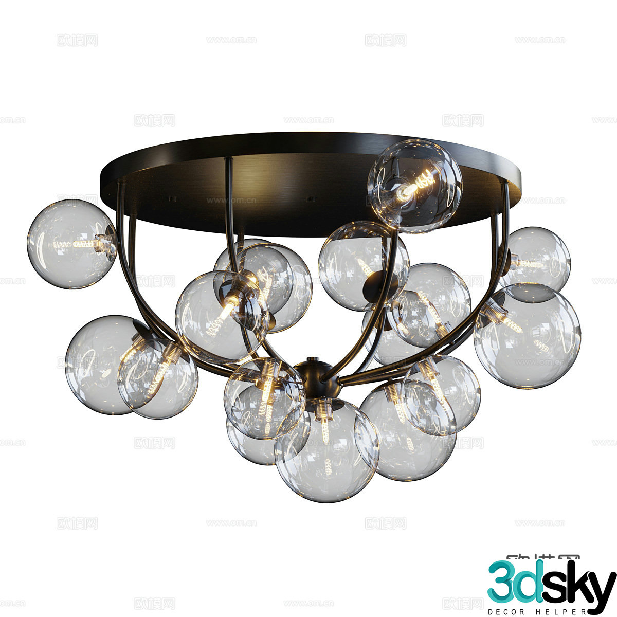 Chandelier 3d model