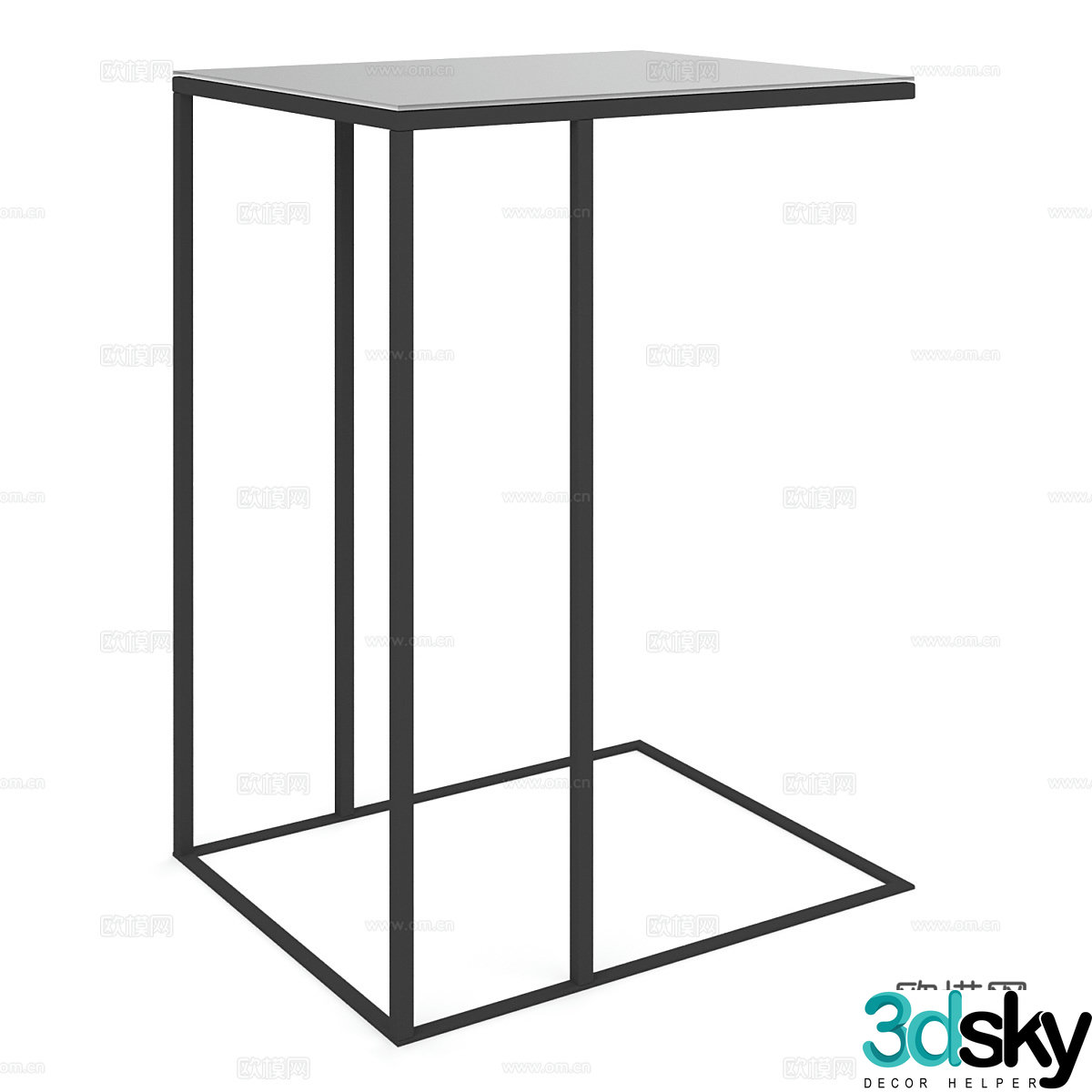 Modern simple coffee table coffee table simple coffee table living room coffee table 3D model