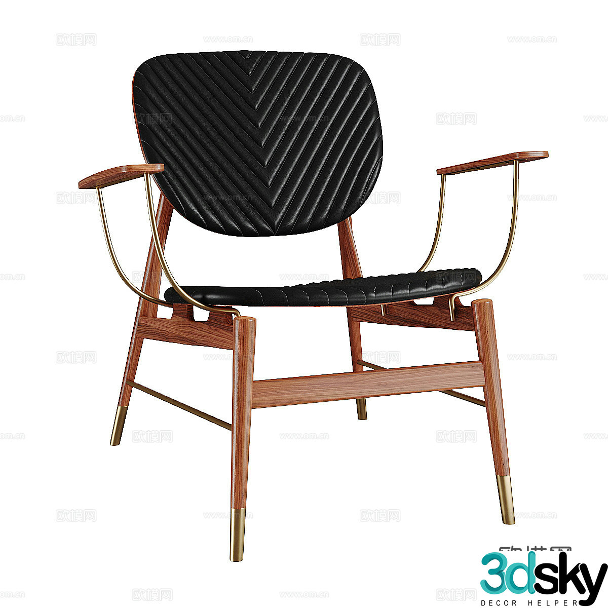 Leisure chair 3d model