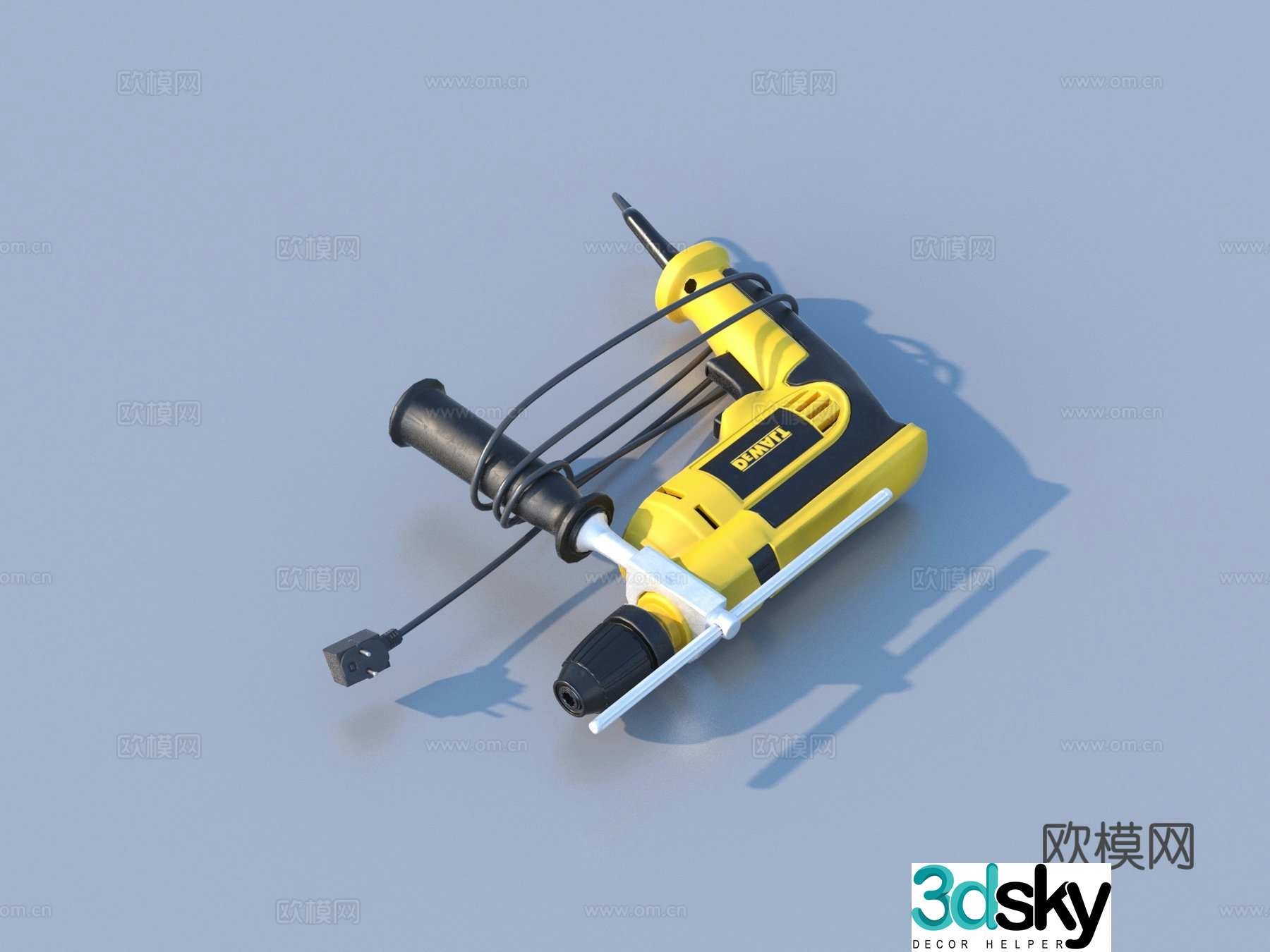 Power Tools Electric Drill Electric Cutting Machine 3D Model