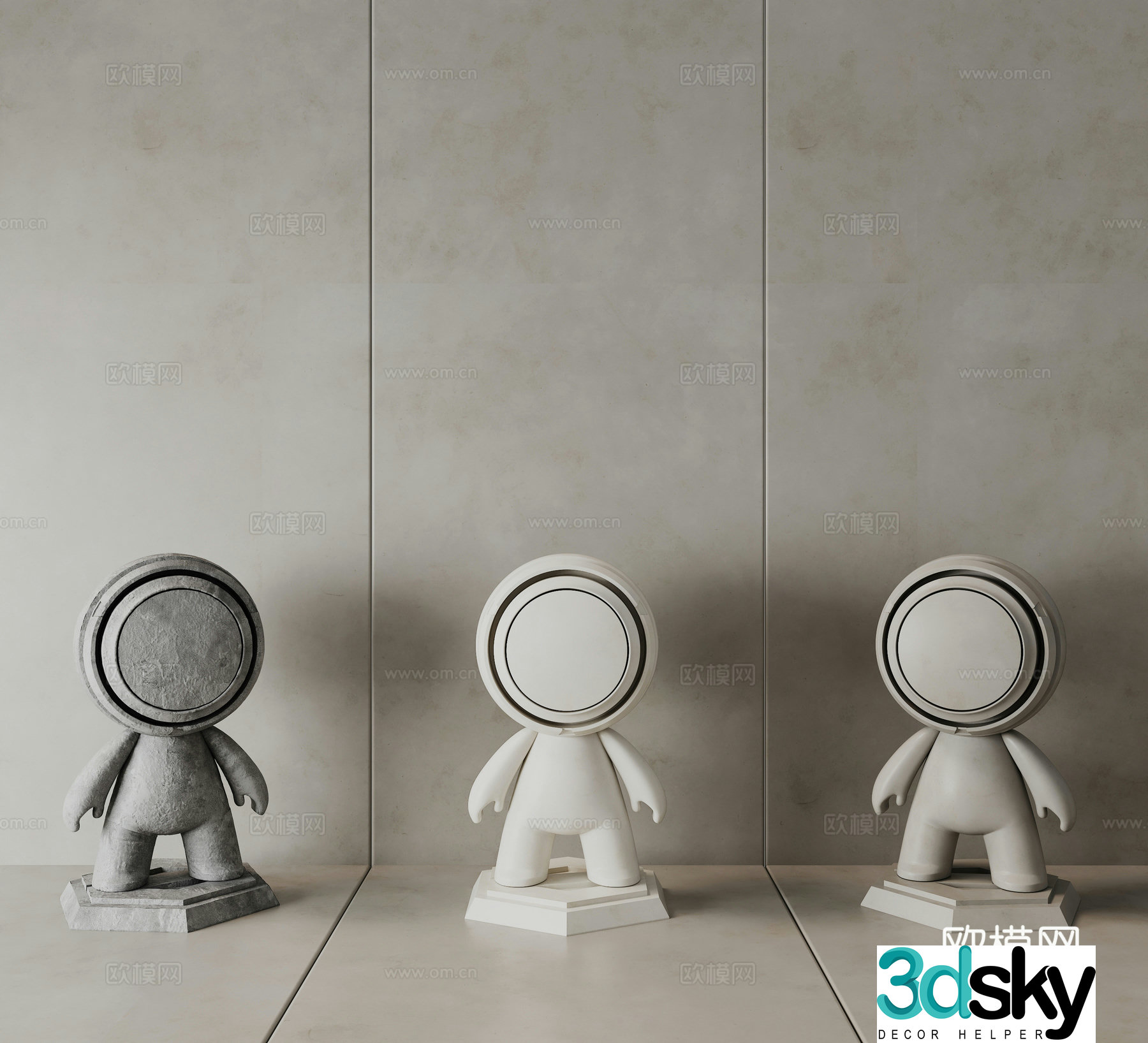 Art paint 3d model