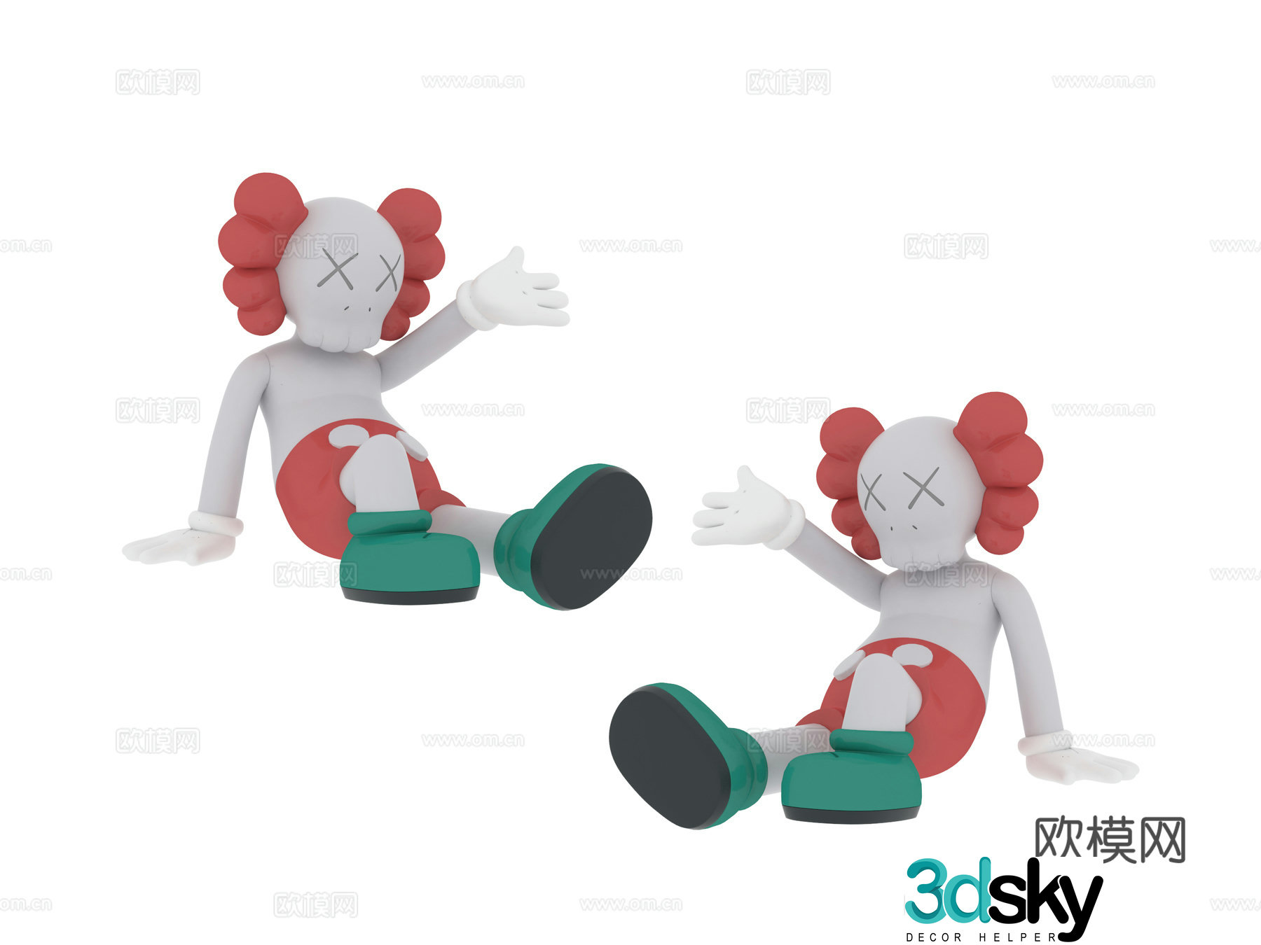 Furniture ornaments 3D model