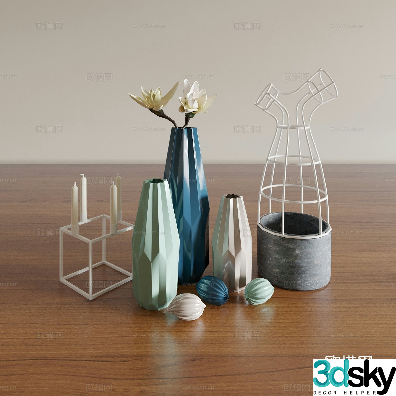 Vase ornaments ornaments Desktop ornaments 3D model