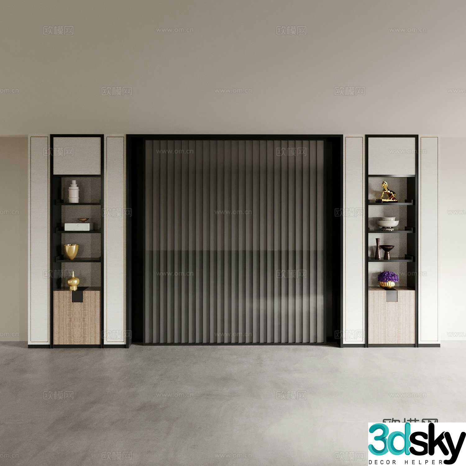 Background wall Bedside background wall Sofa background wall Living room background wall Bedroom background wall Porch 3D model