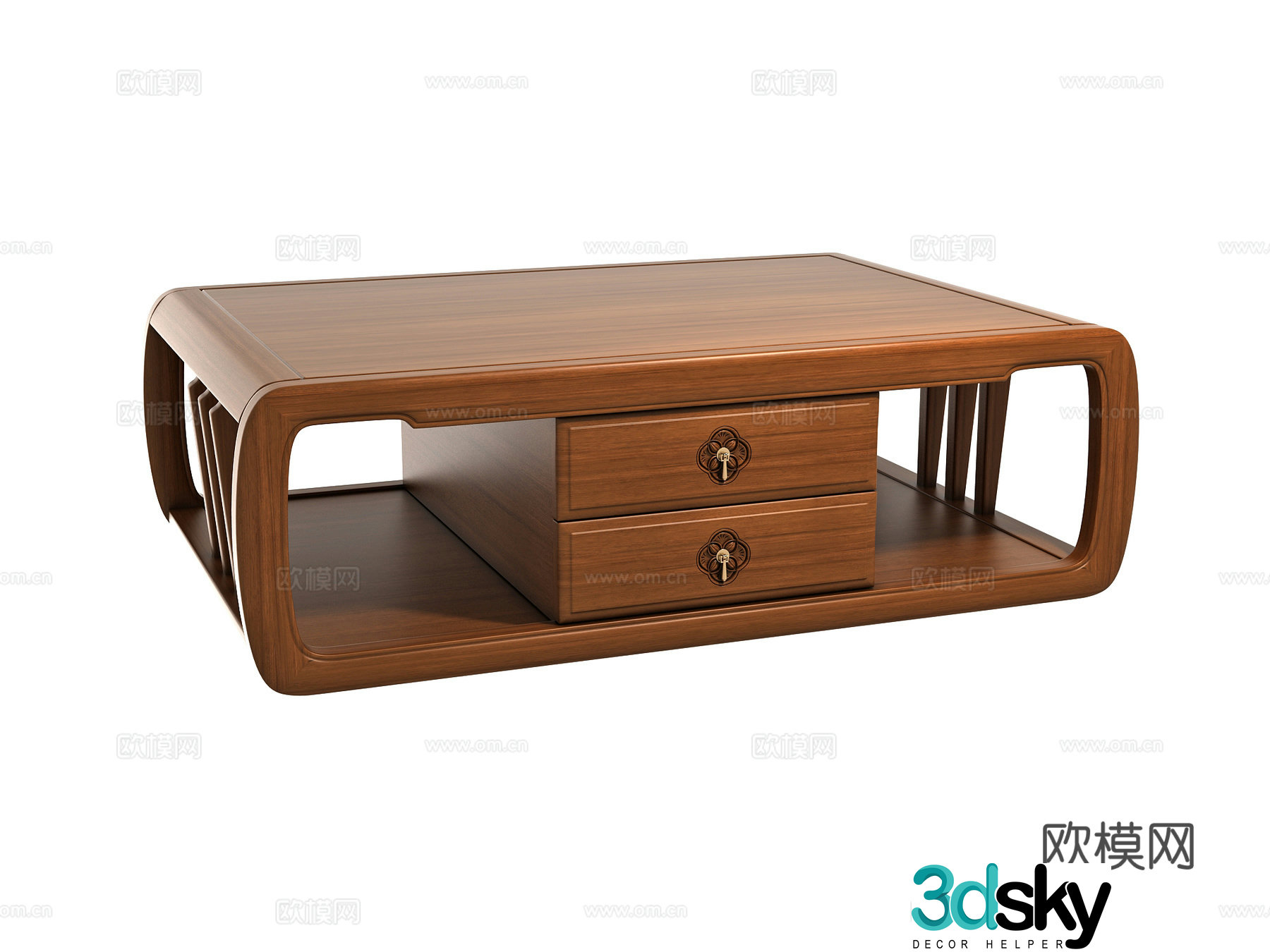 New Chinese coffee table 3D model