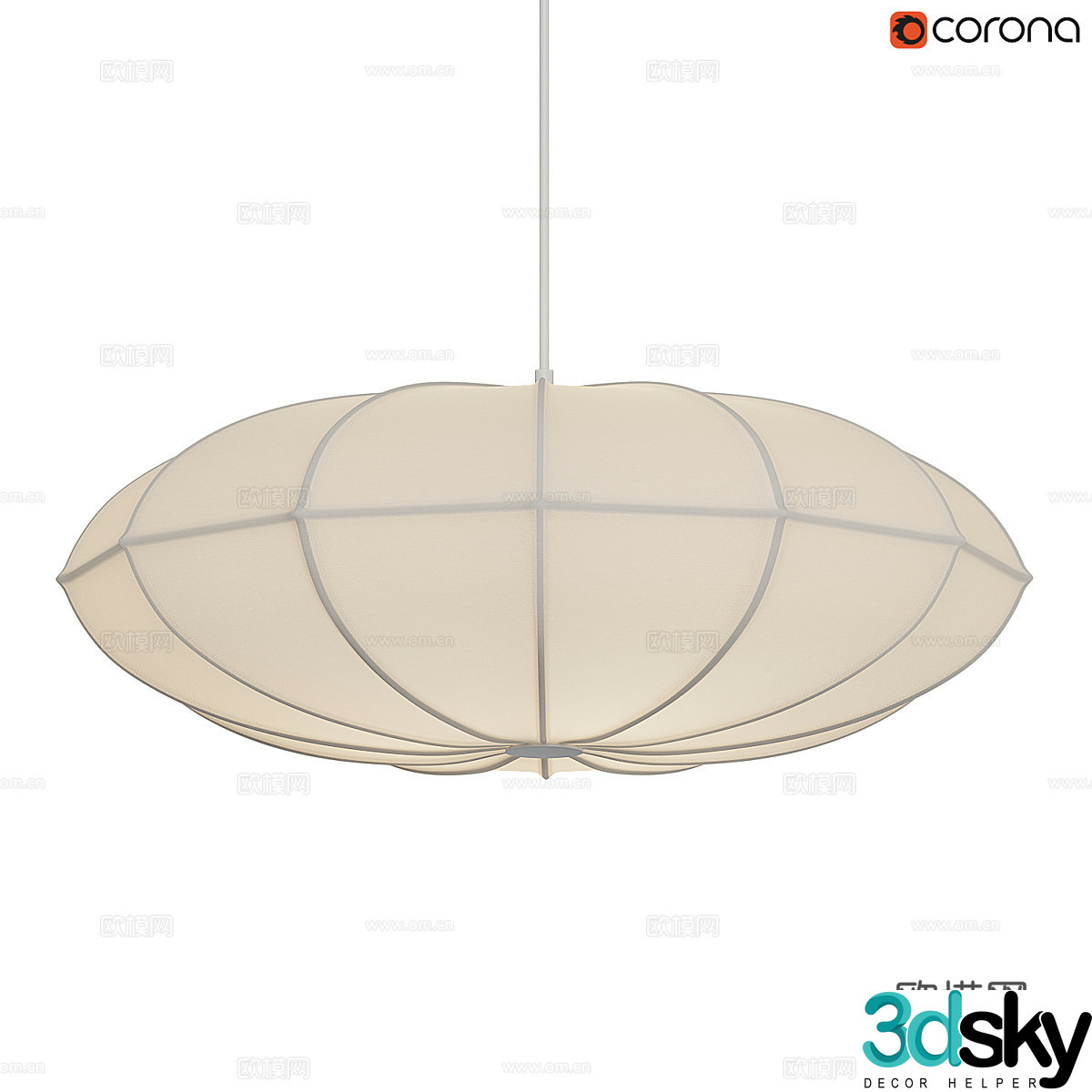 Paper chandelier Bar chandelier Bedside chandelier Restaurant chandelier Art chandelier Model chandelier 3d model