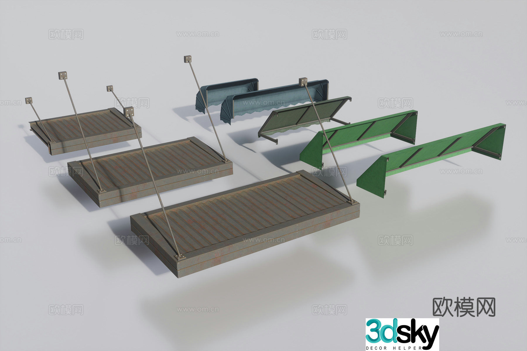 Canopy 3d model