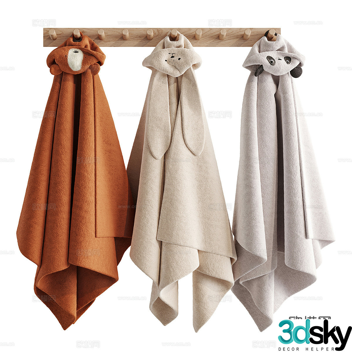 Towel 3d model