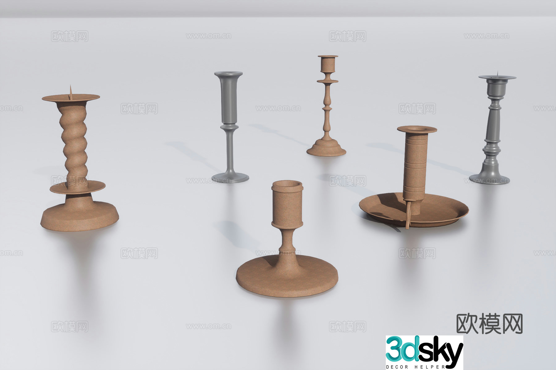 Candlestick 3d model
