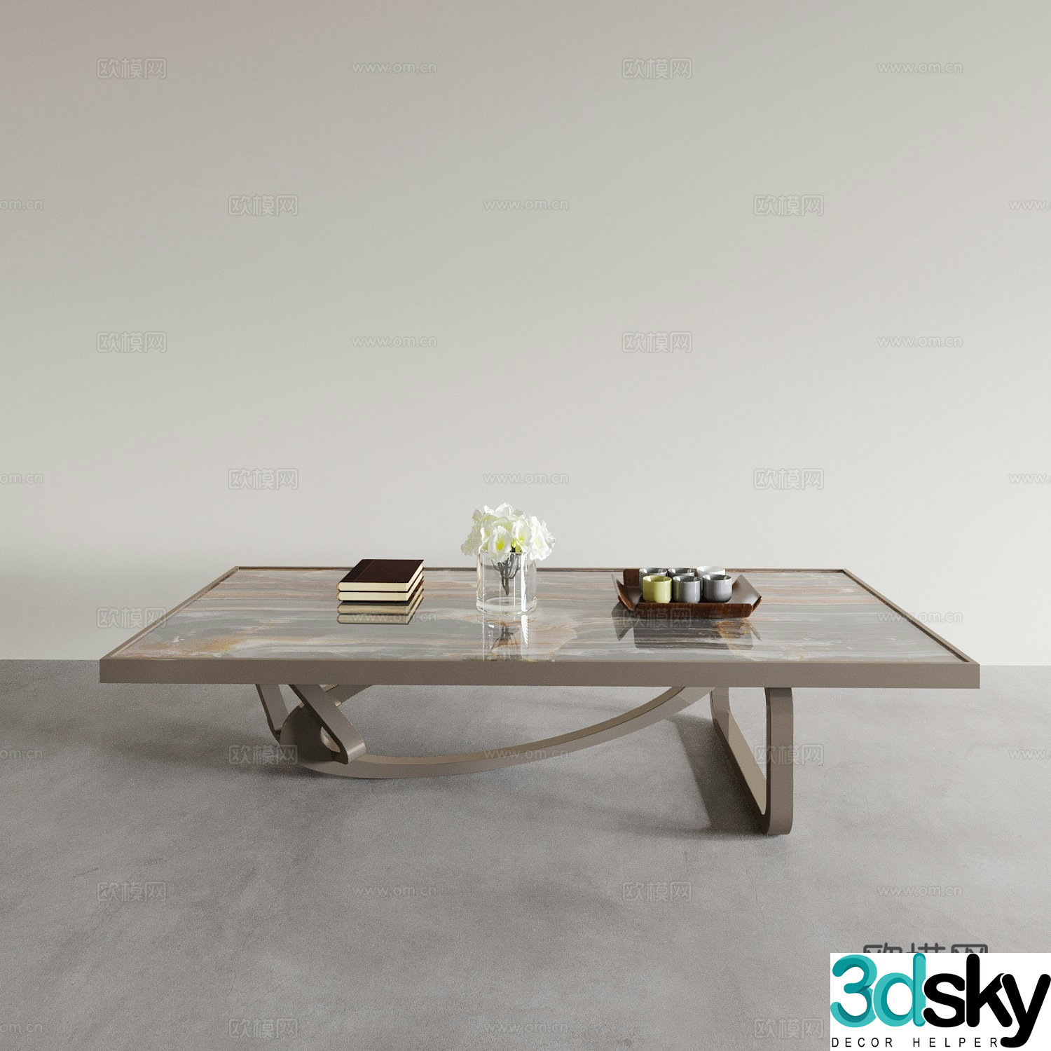 Coffee table side table round table low table table corner table square table square table dining table 3d model