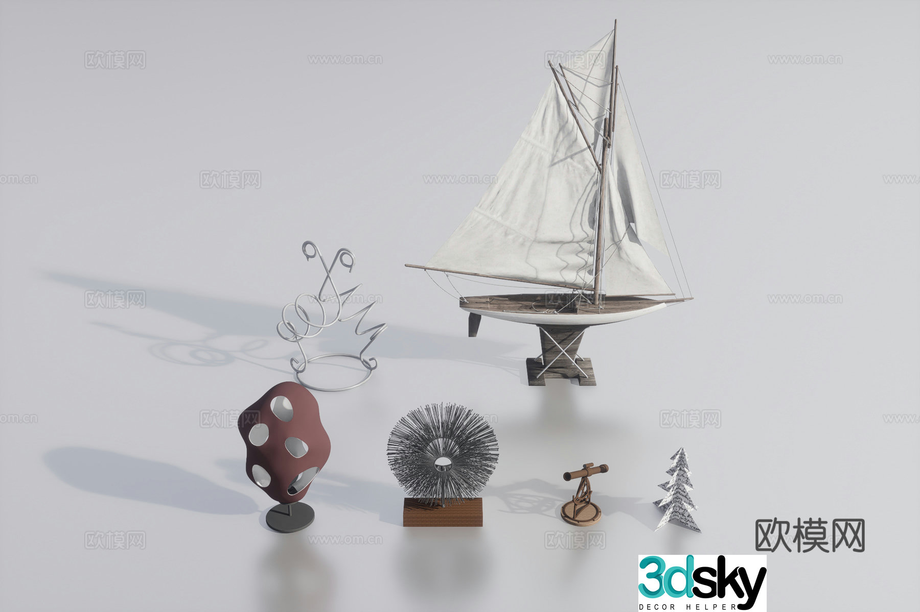 Art installation 3d model