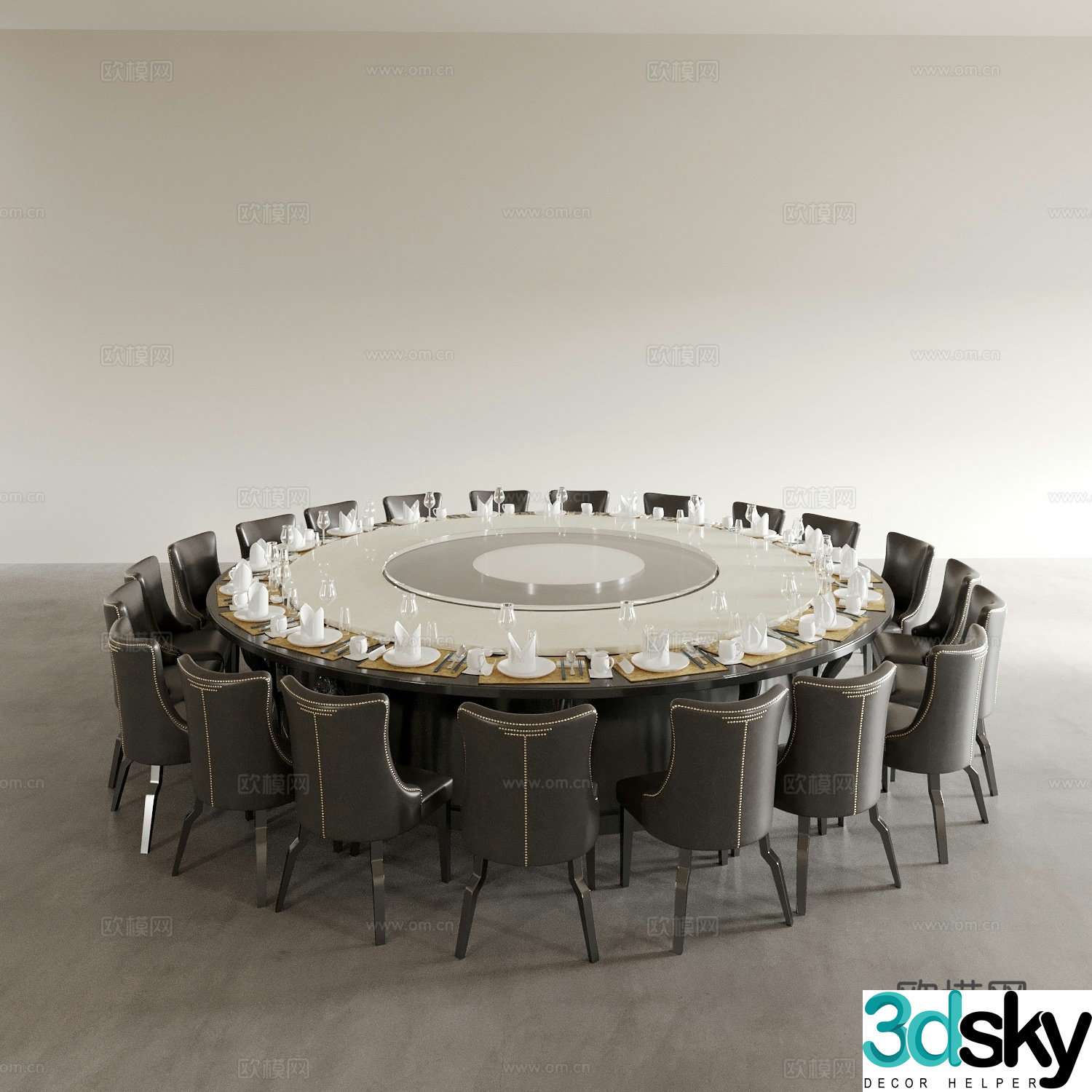 Dining table and chairs living and dining table and chairs dining table and chairs wine table and chair combination round wine table and chair 3D model
