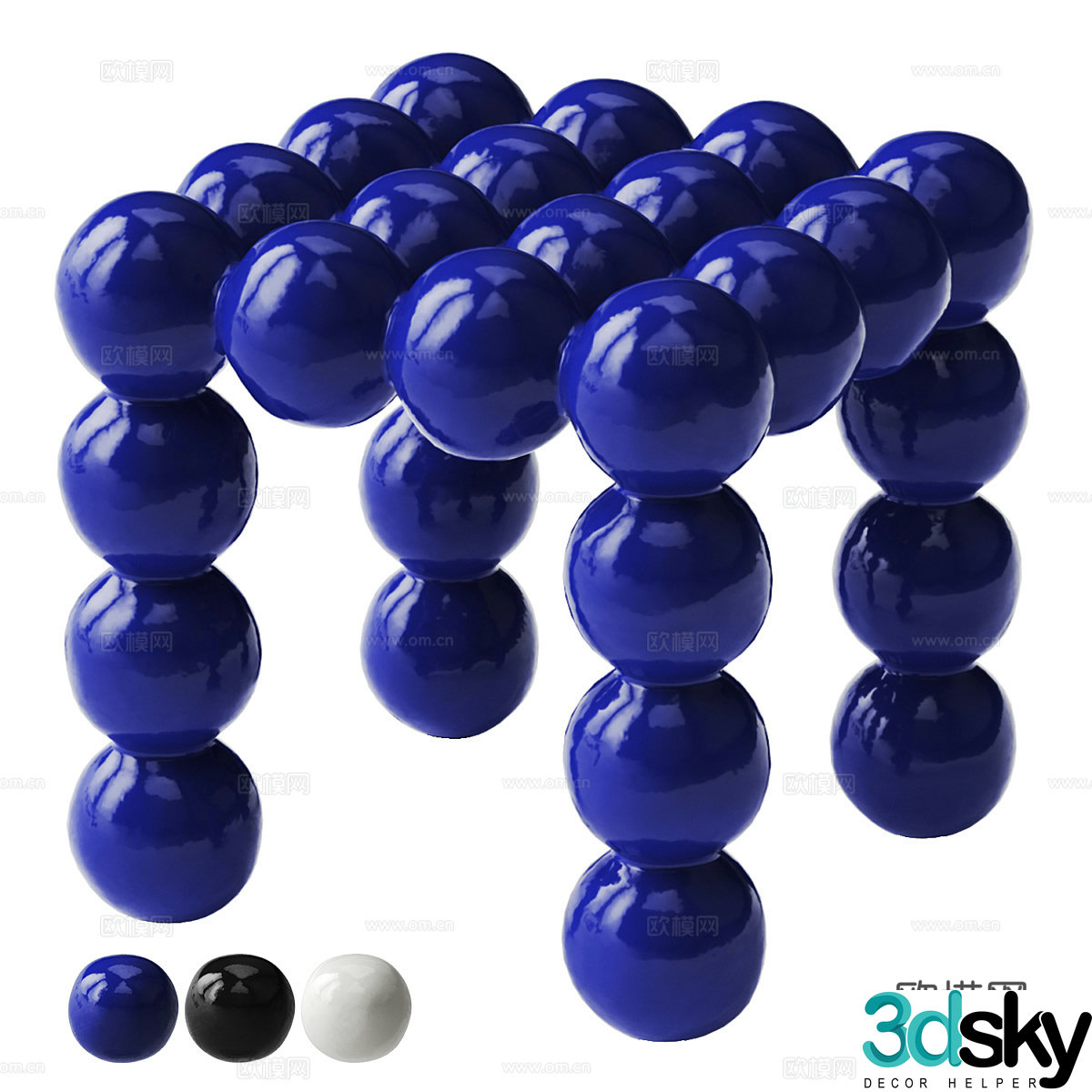 Desk 3d model