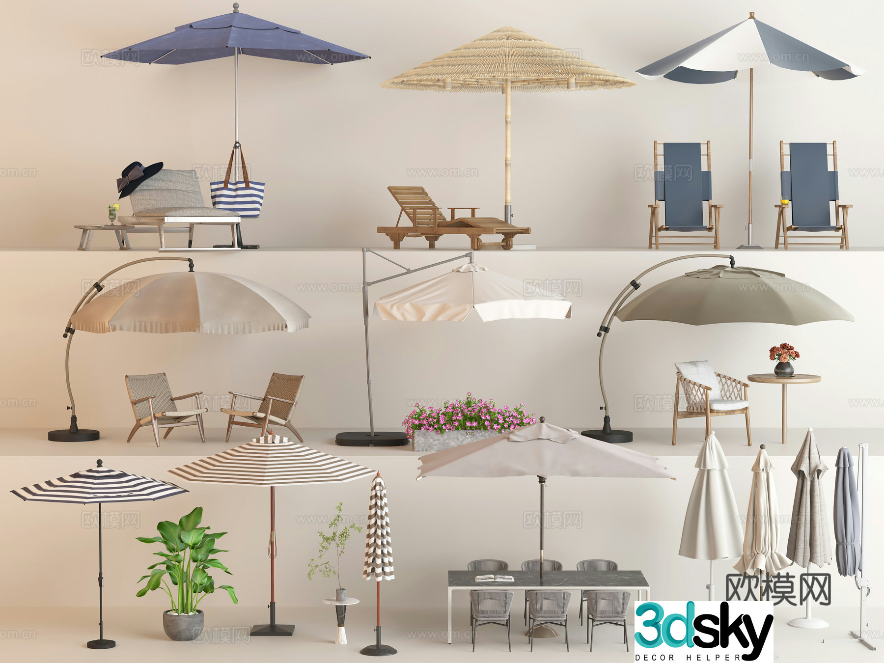 Parasol 3d model