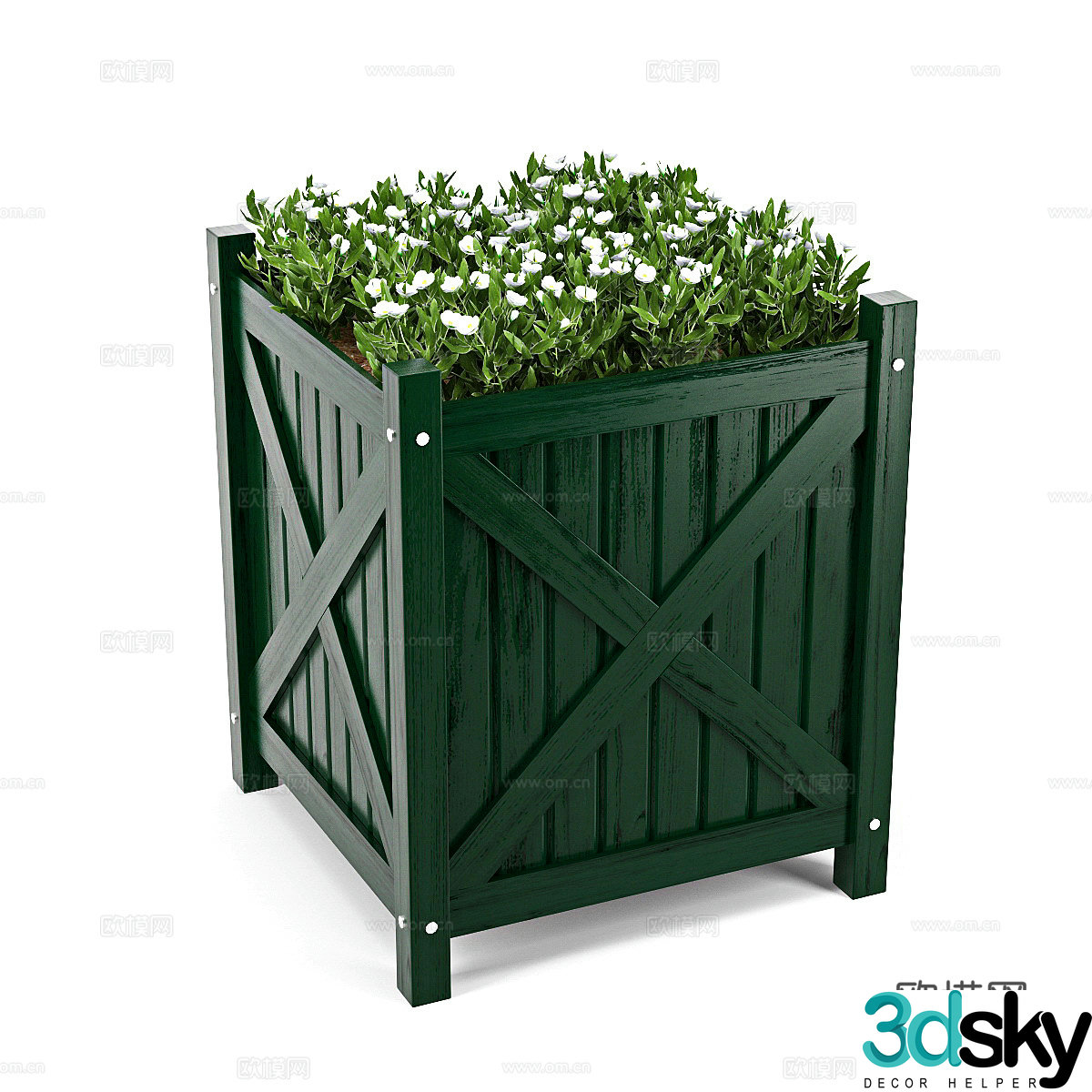 Flower pot 3d model