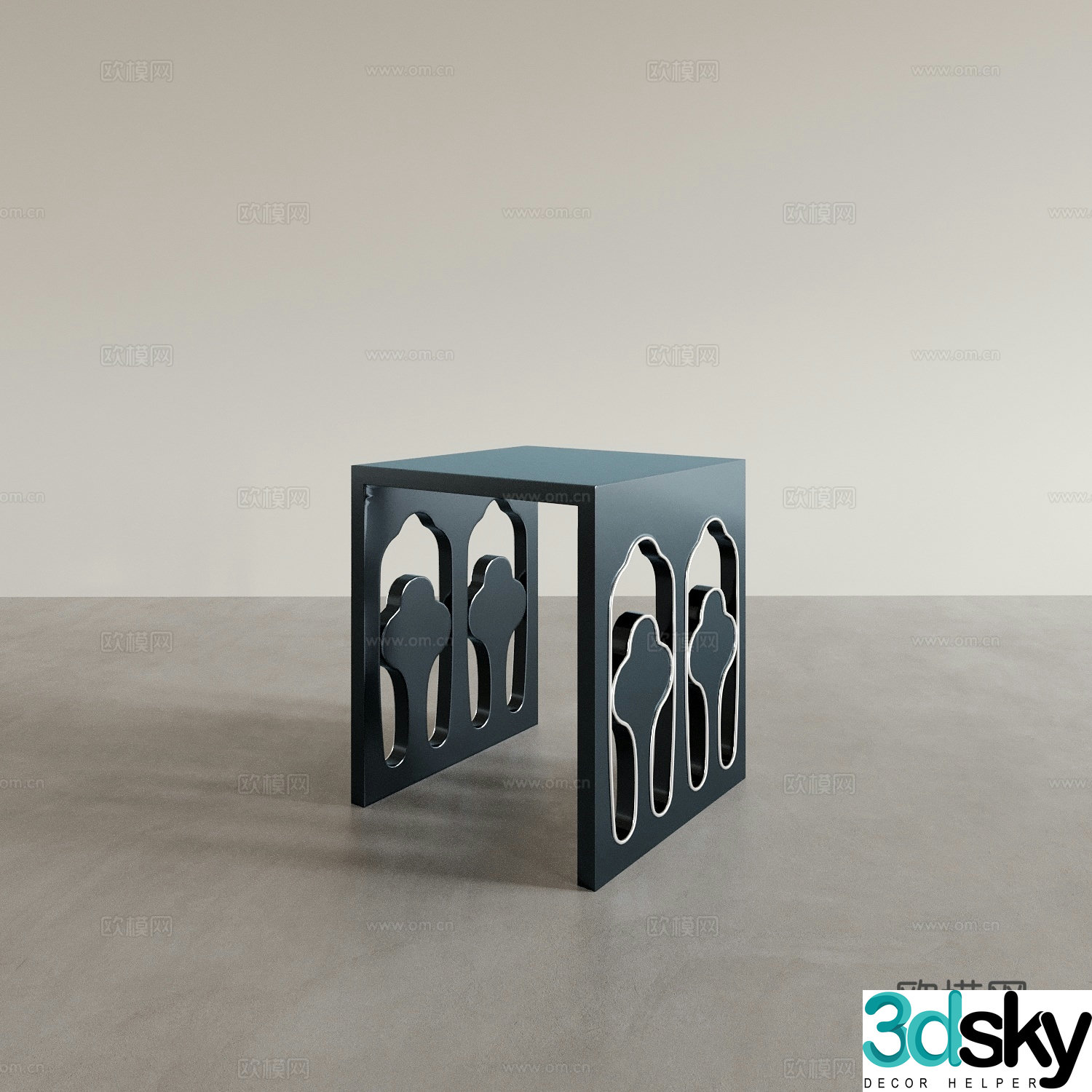 Coffee table side table round table low table table corner table square table square table dining table 3d model