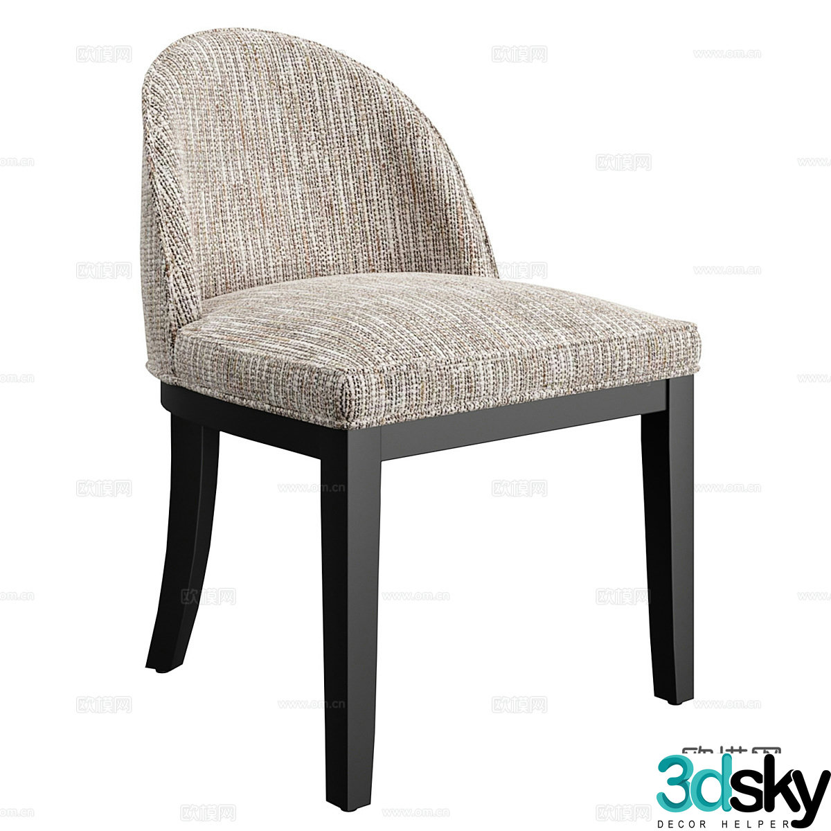 Eichholtz dining chair Fallon3d model
