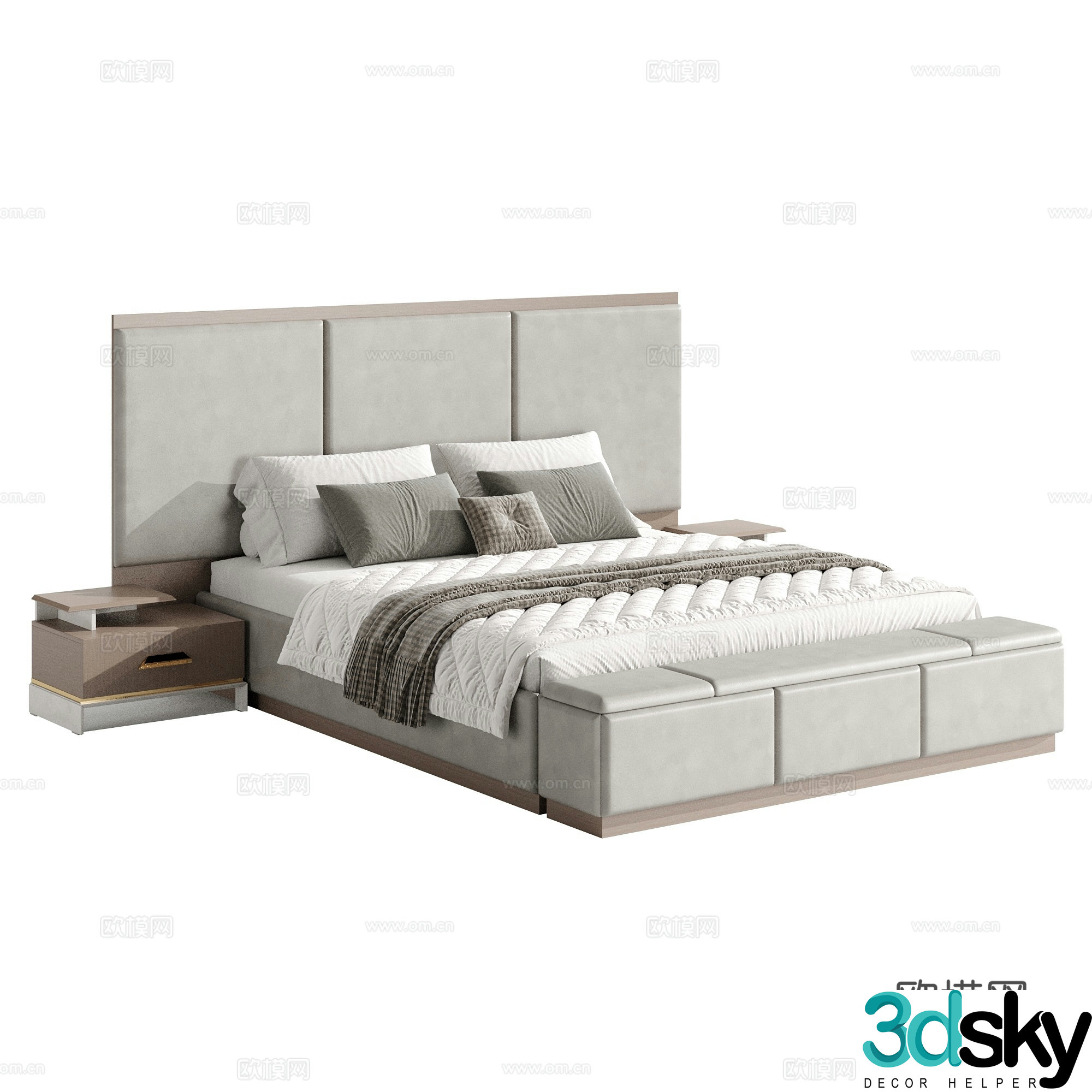 Bed 9033d model