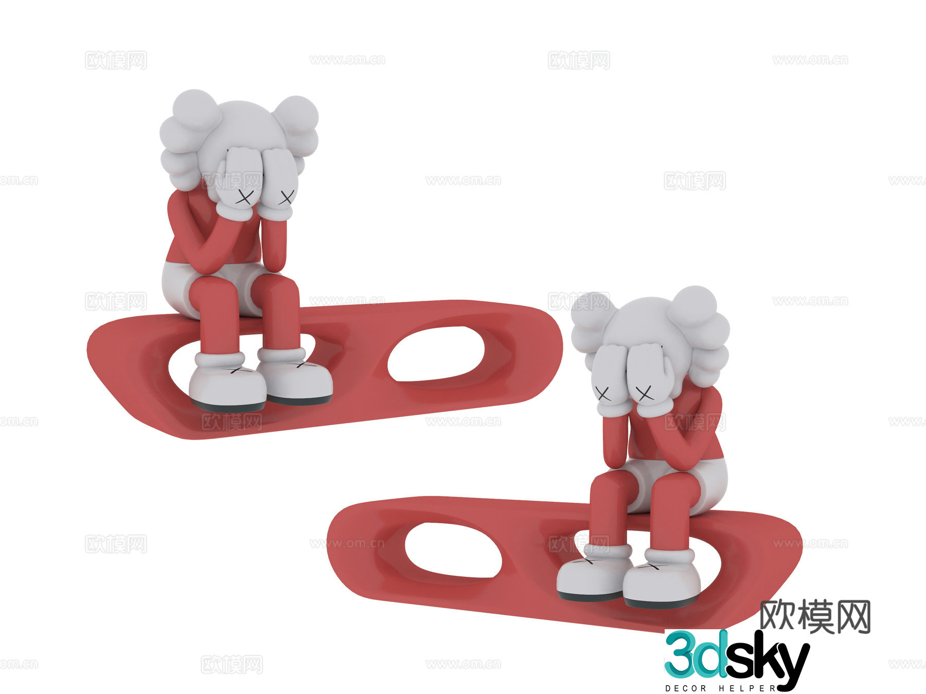 Furniture ornaments 3D model