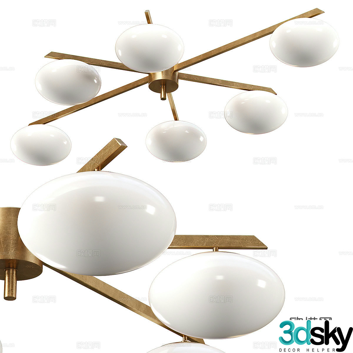 Chandelier 3d model