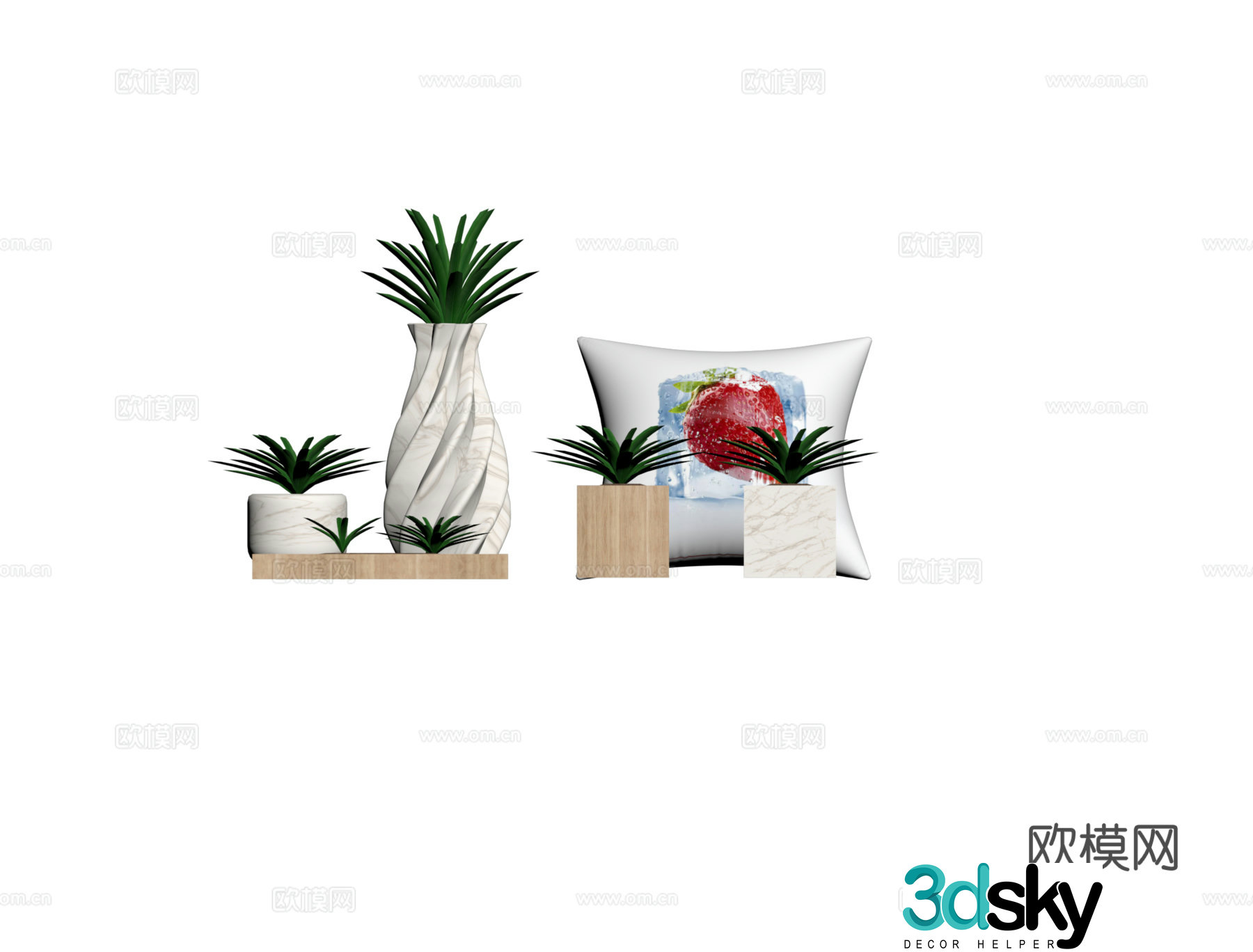 Plant potted 3D model