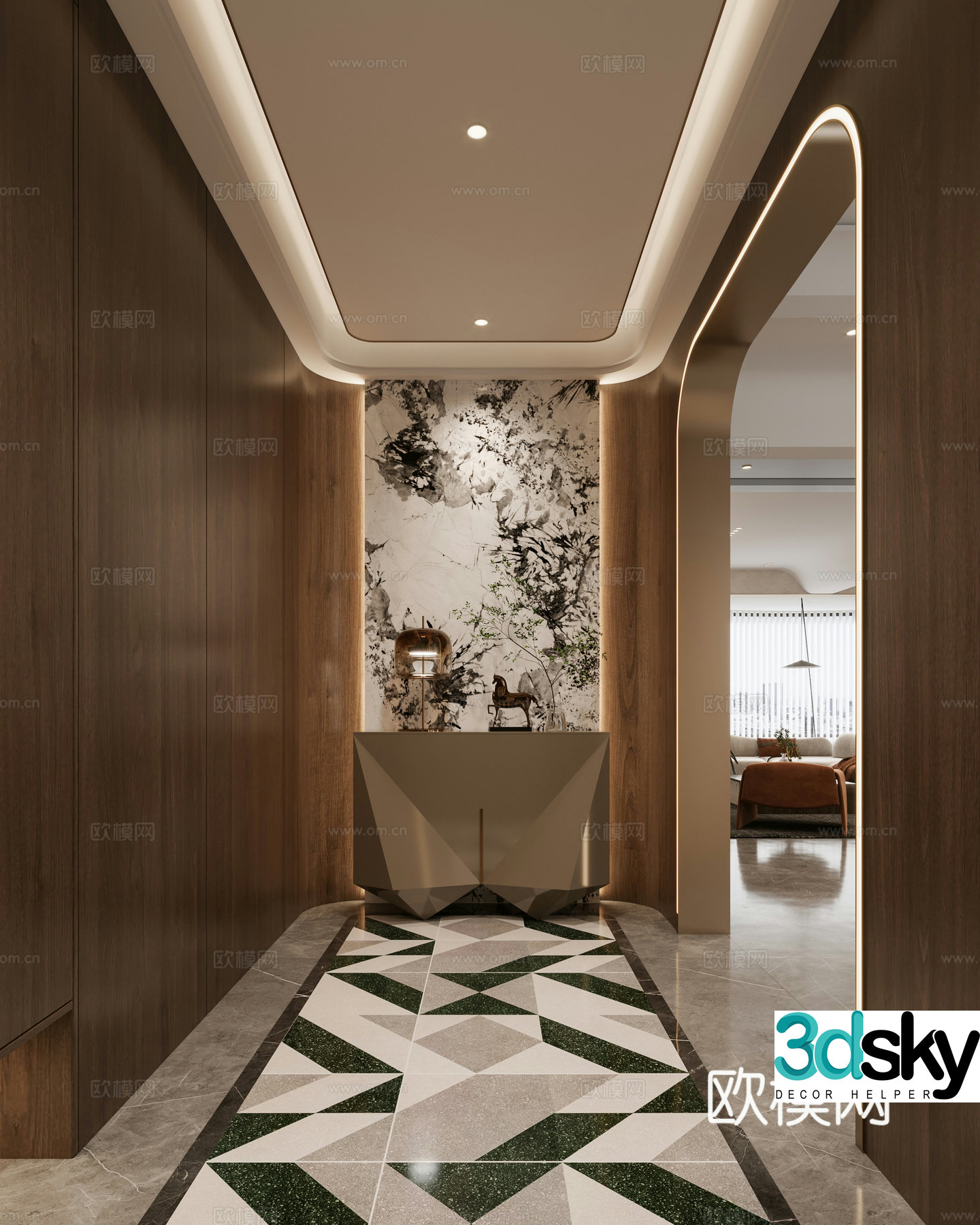 Italian 3D model