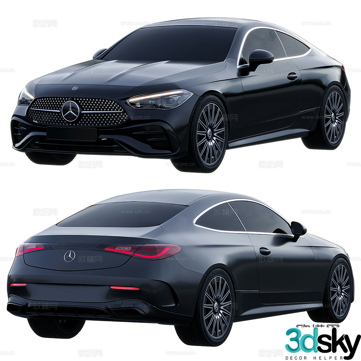 Mercedes-Benz CLE Coupe3d model