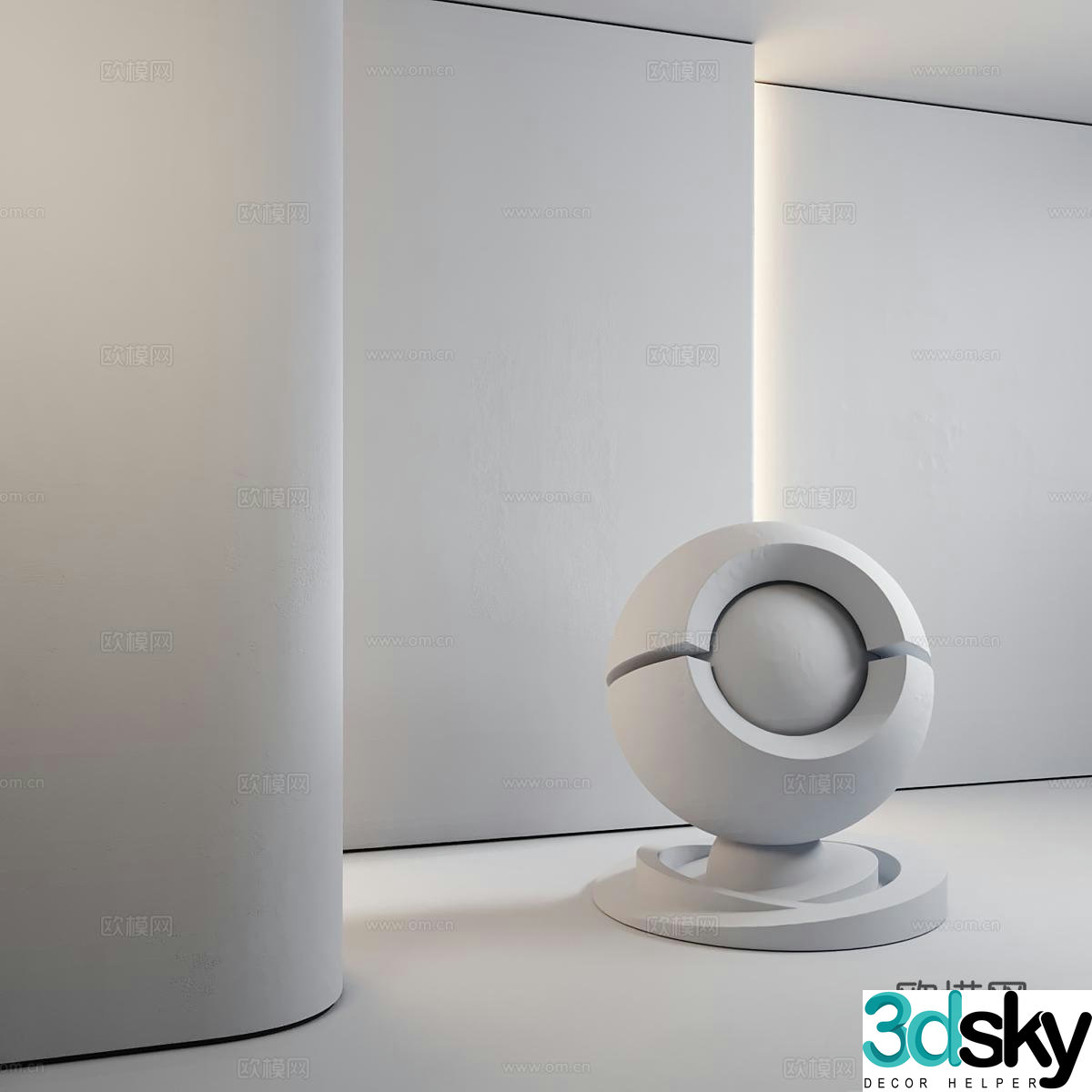 Foreign seamless wall paint Simple wall paint Paint Cement paint Art paint Texture paint 3d model