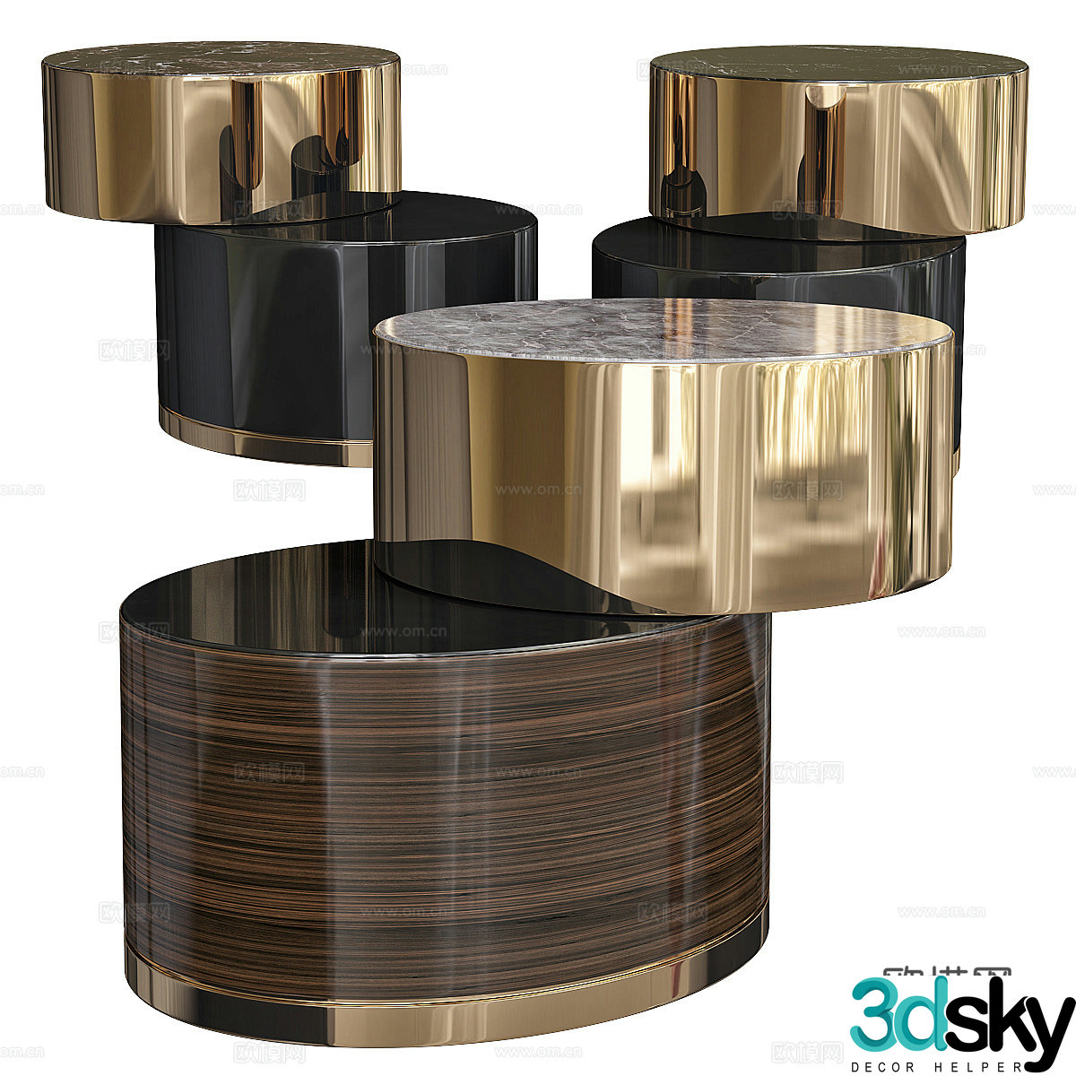 3D model of coffee table
