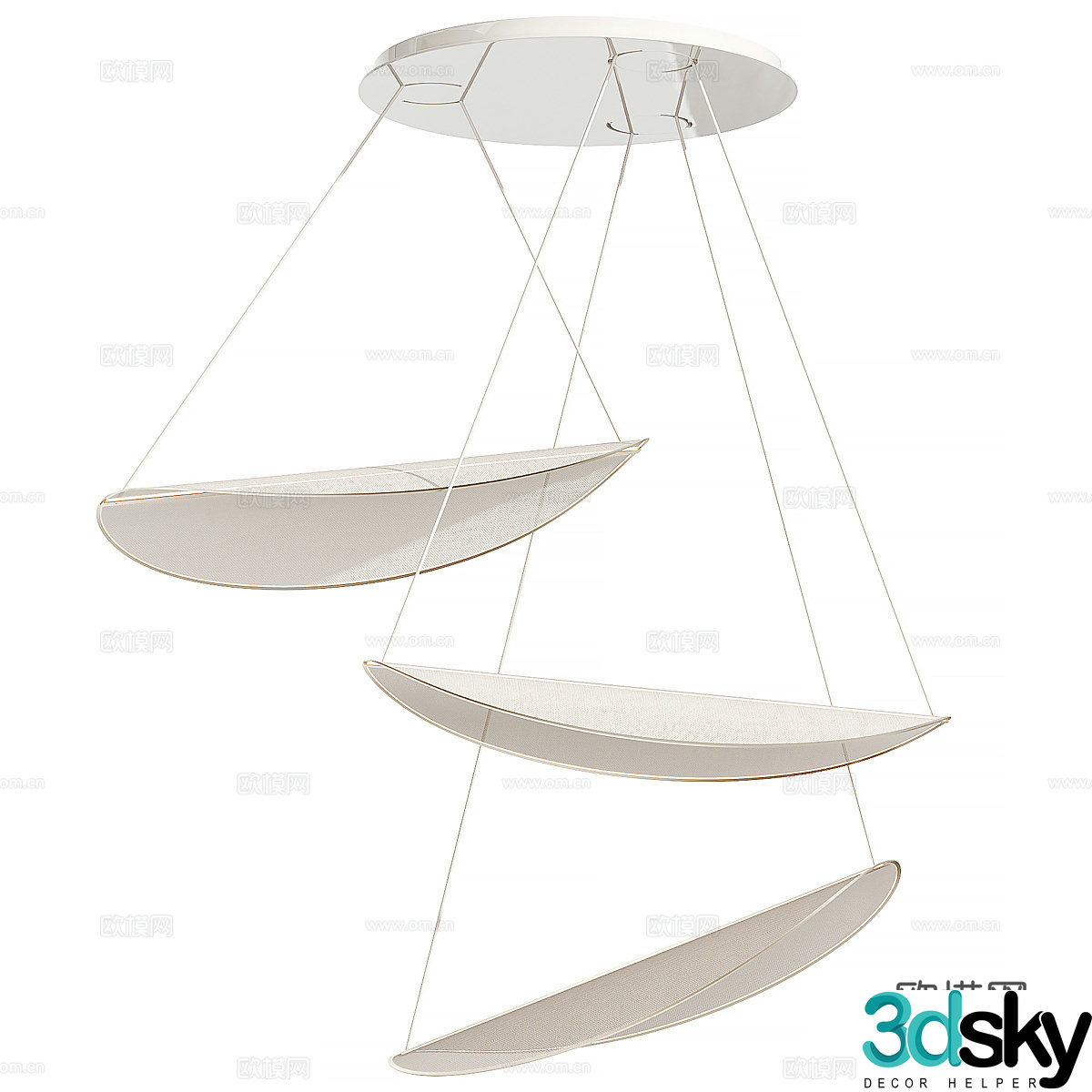 Chandelier ADELIN By Lampatron3d Model