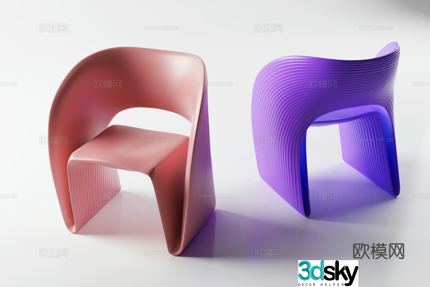 Chair Leisure Chair 3d Model