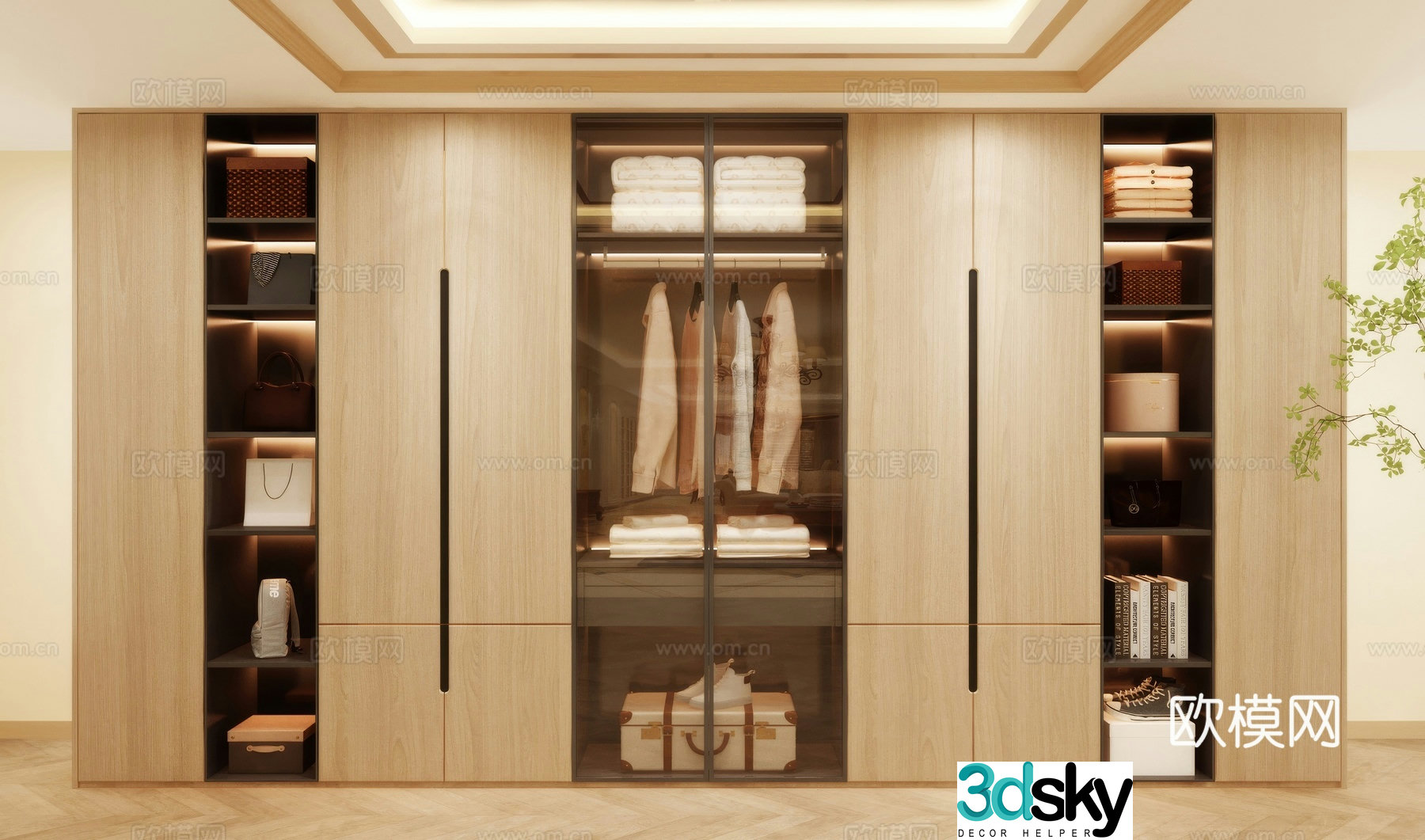 Wardrobe design Wardrobe renderings Wardrobe wardrobe design Wardrobe cabinet 3d model