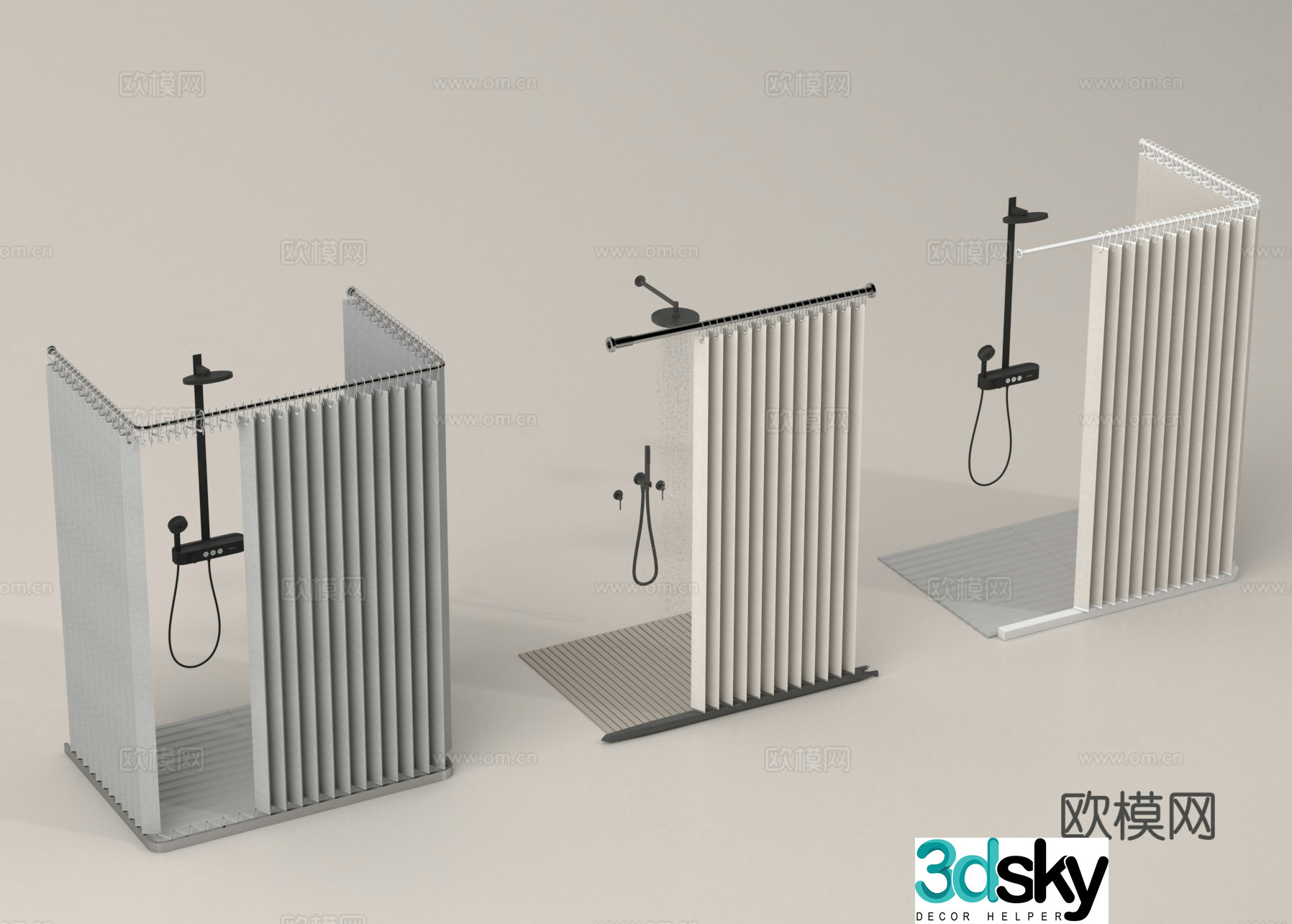 Shower room Bathroom Shower room 3D model