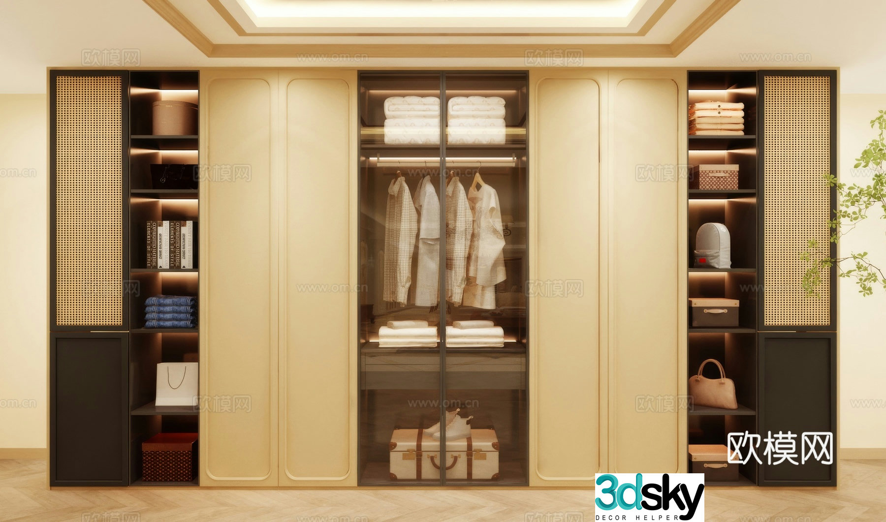 Wardrobe design Wardrobe renderings Wardrobe wardrobe design Wardrobe cabinet 3d model