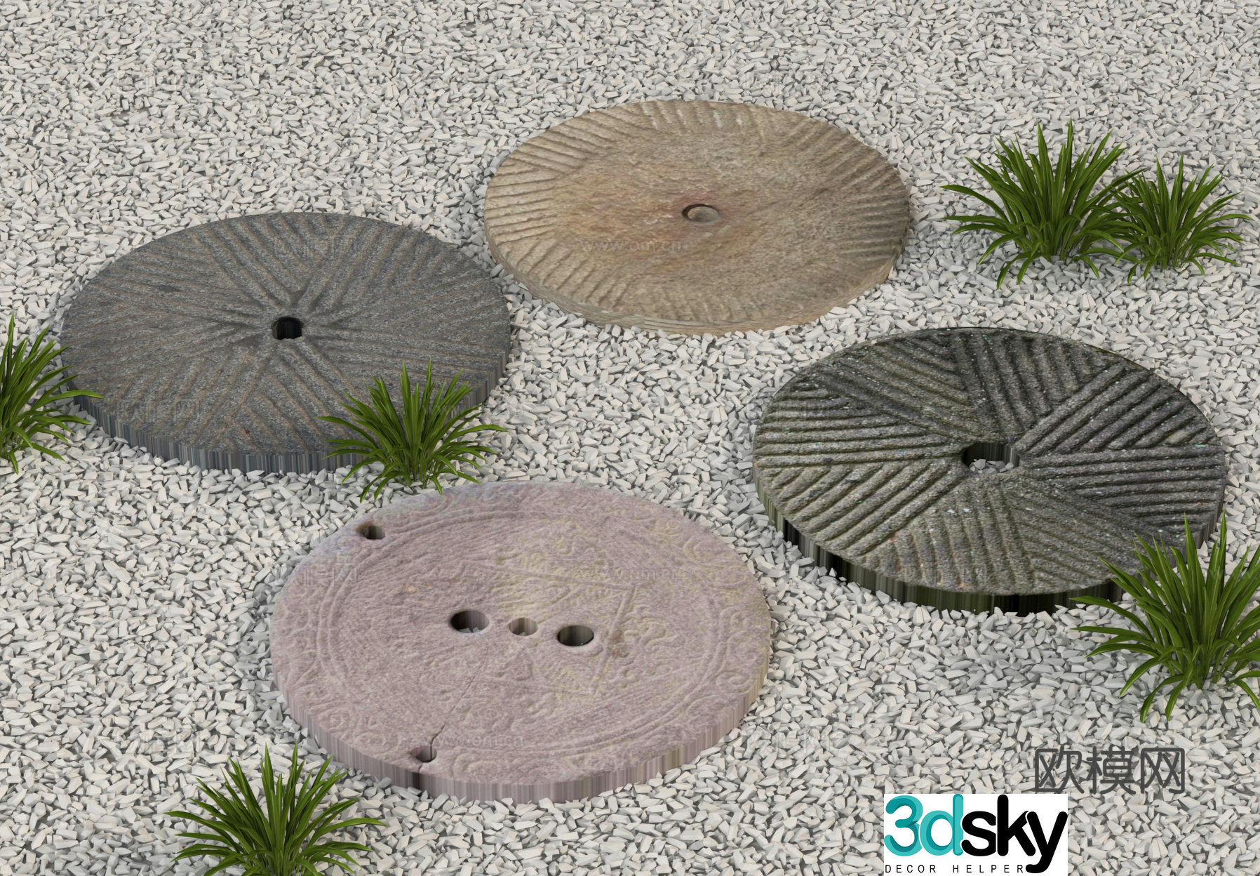 Tingwave Landscape Tingwave 3D Model