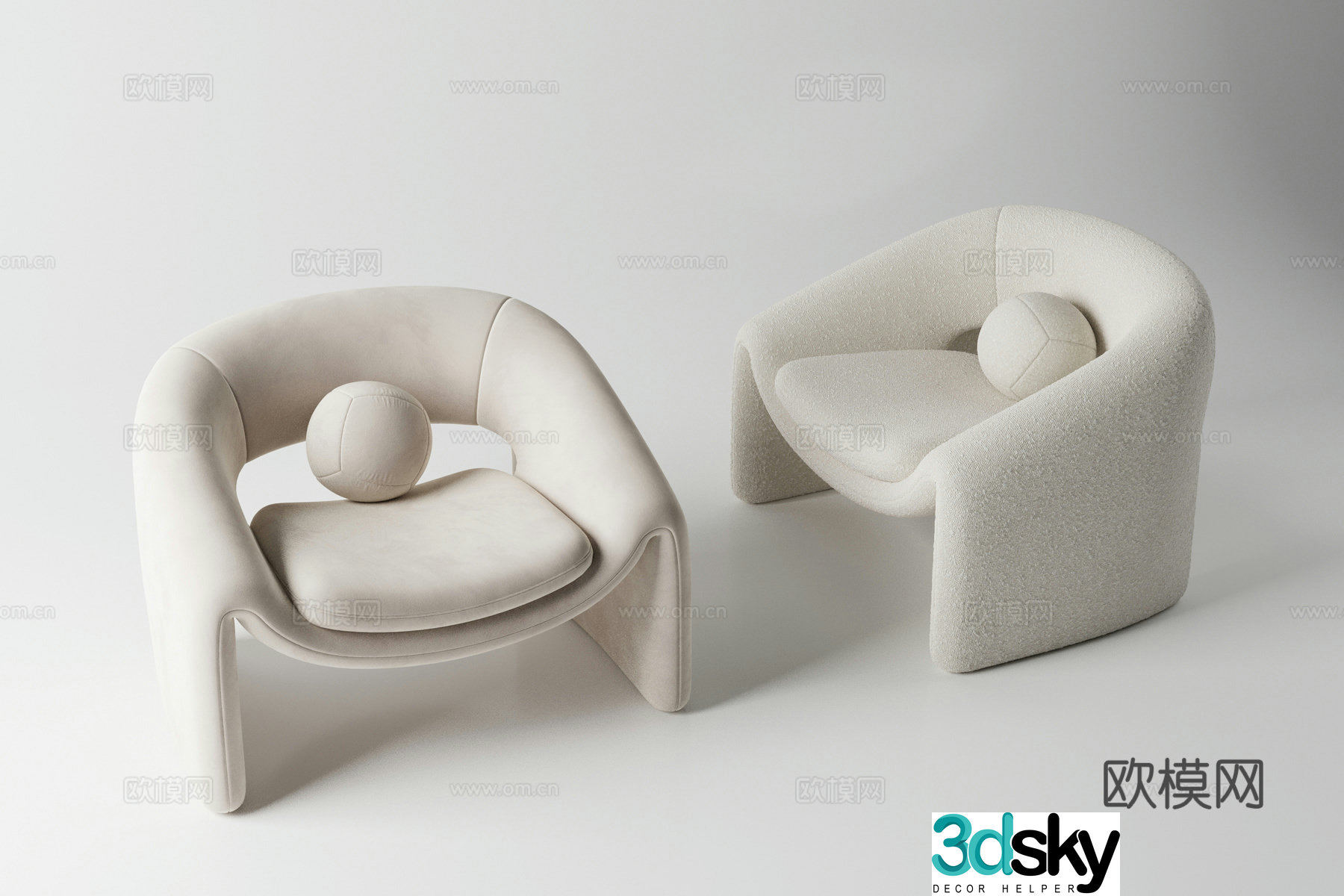 Chair Leisure Chair 3d Model