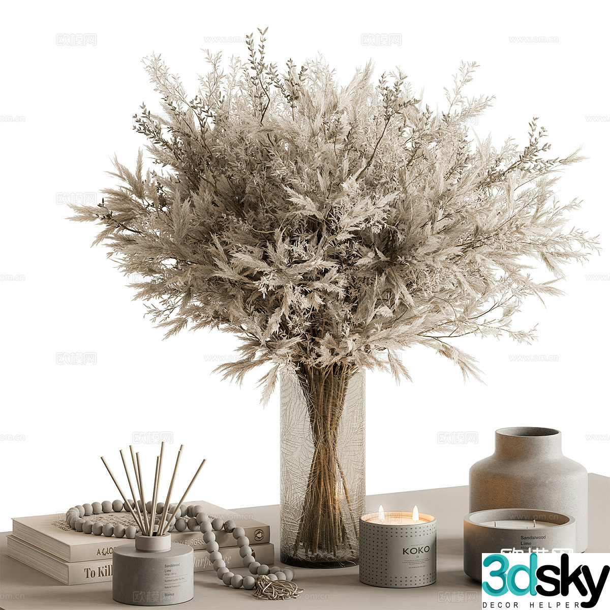 Dressing table ornaments Decorative ornaments Ornaments Dining table ornaments Side cabinet ornaments Shoe cabinet ornaments 3D model