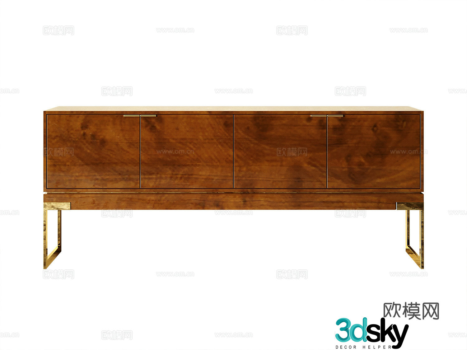 Modern sideboard 3D model