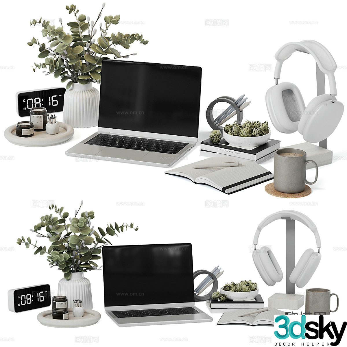 3d model of desk ornament
