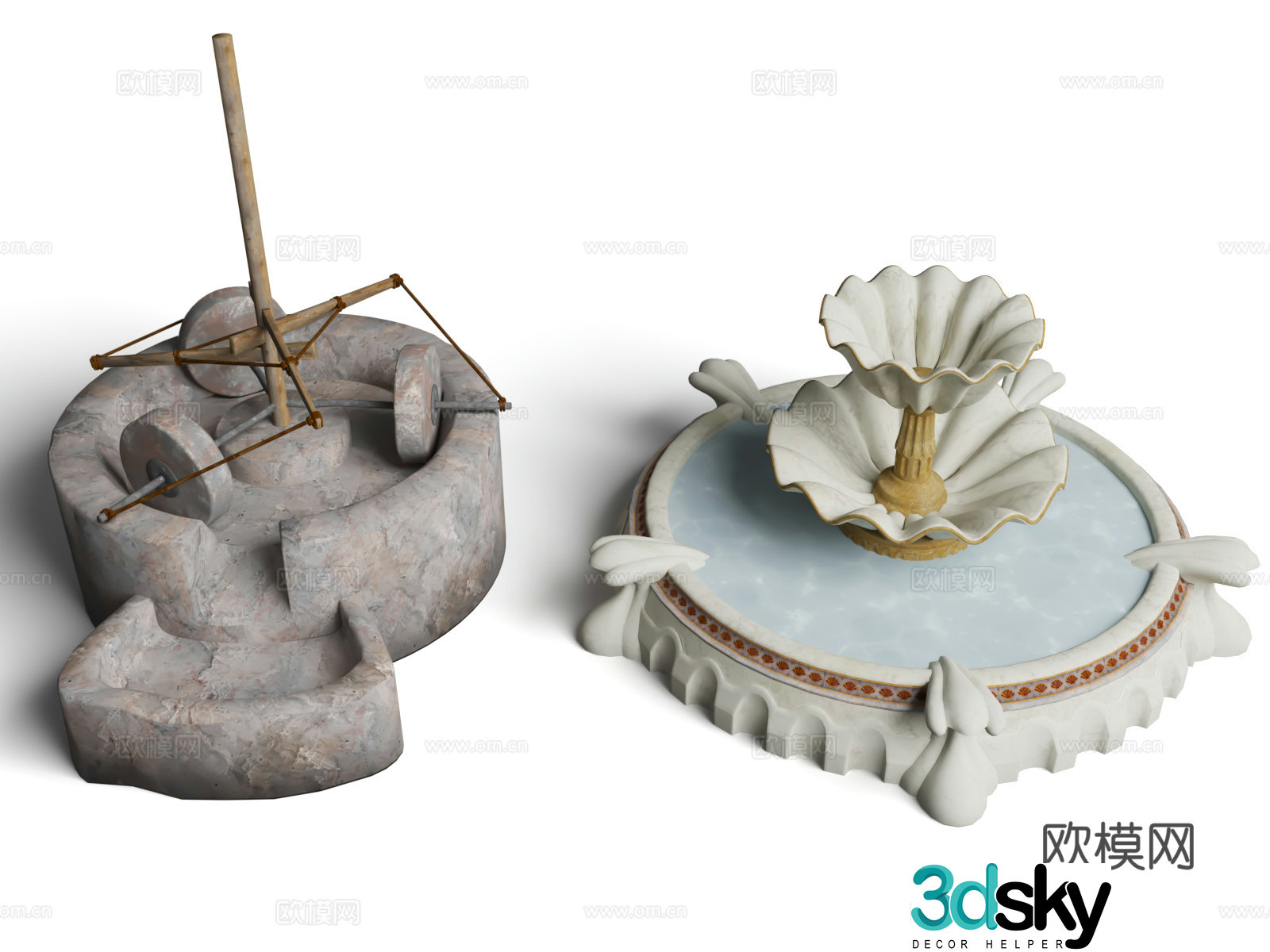 Sculpture Stone Sculpture Art Sculpture Fountain Sculpture 3d Model
