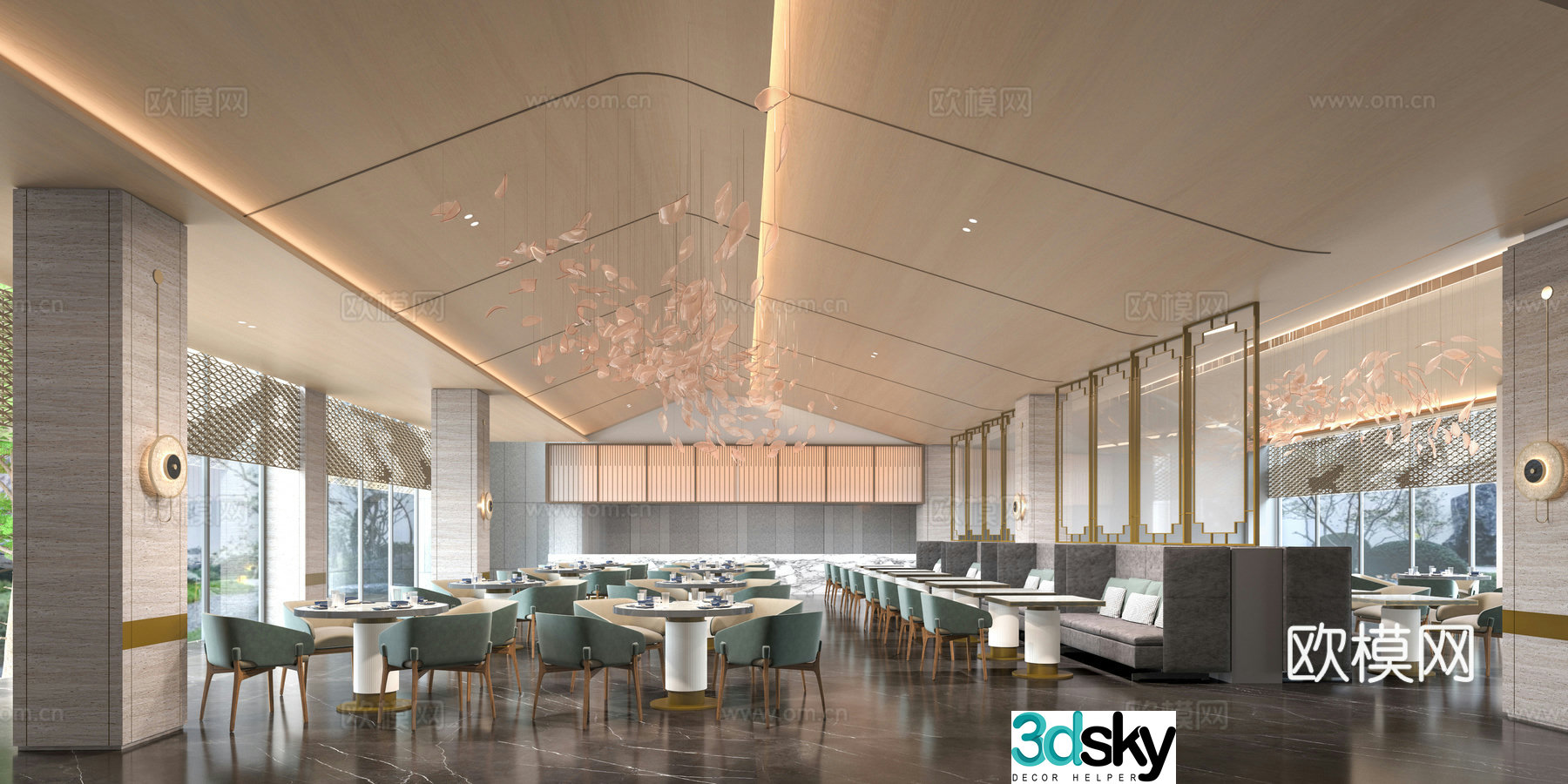 Lobby Bar 3D Model