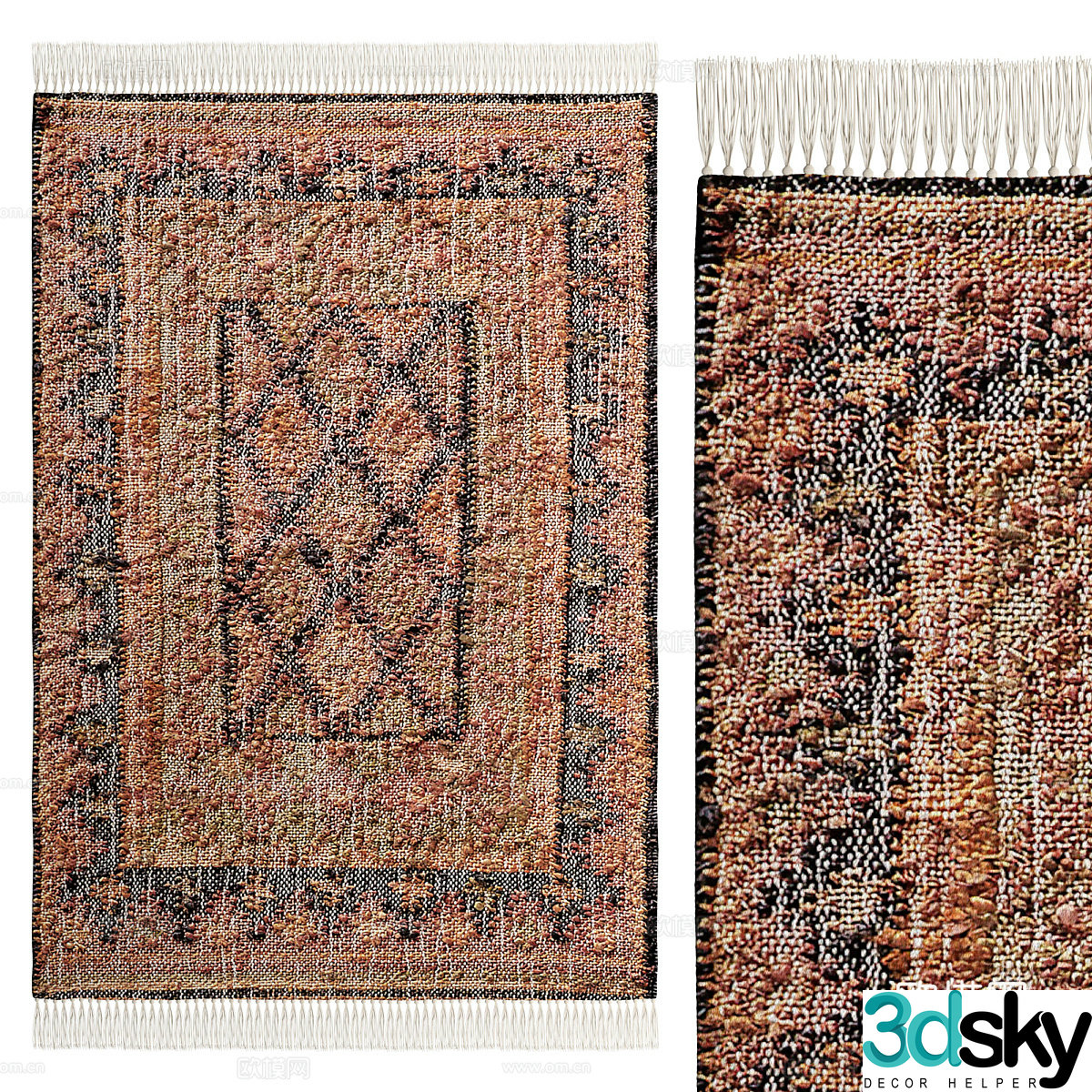 La Redoute Brand Carpet 3D Model