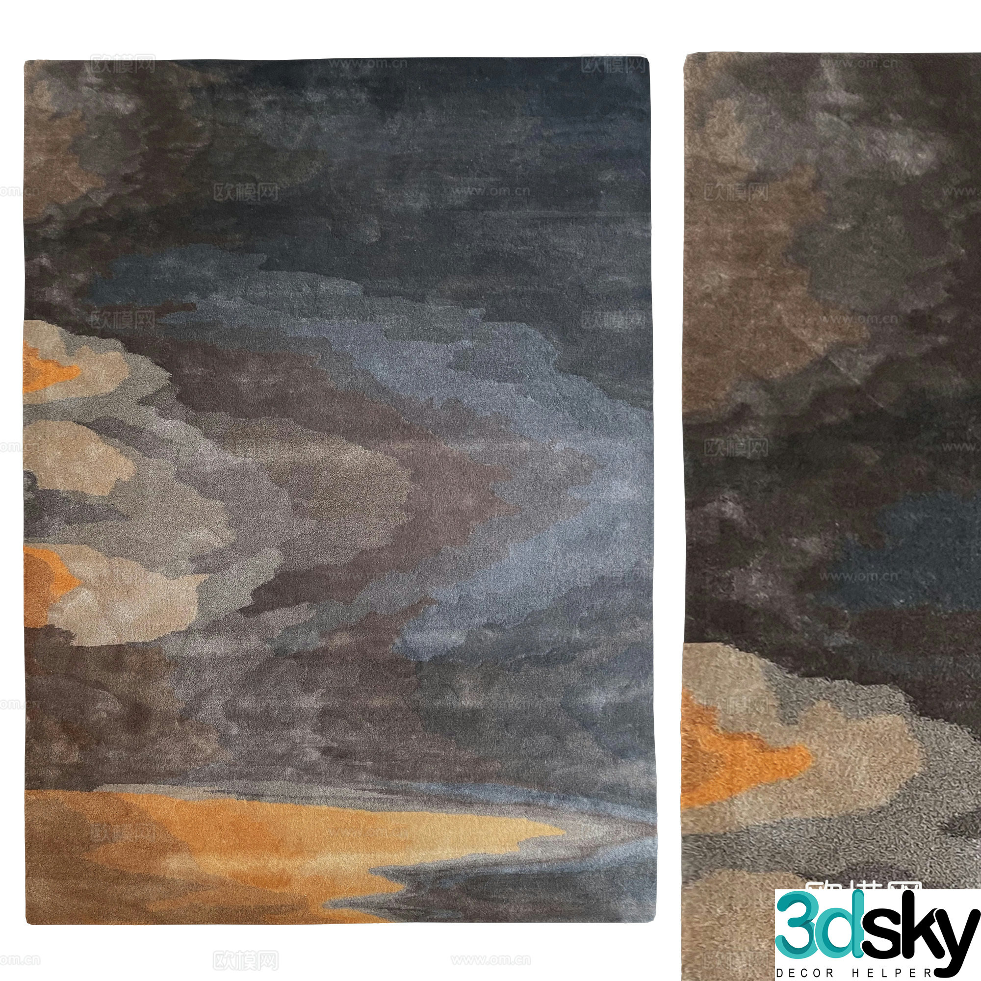 New Chinese SUNDANCE carpet 3D model