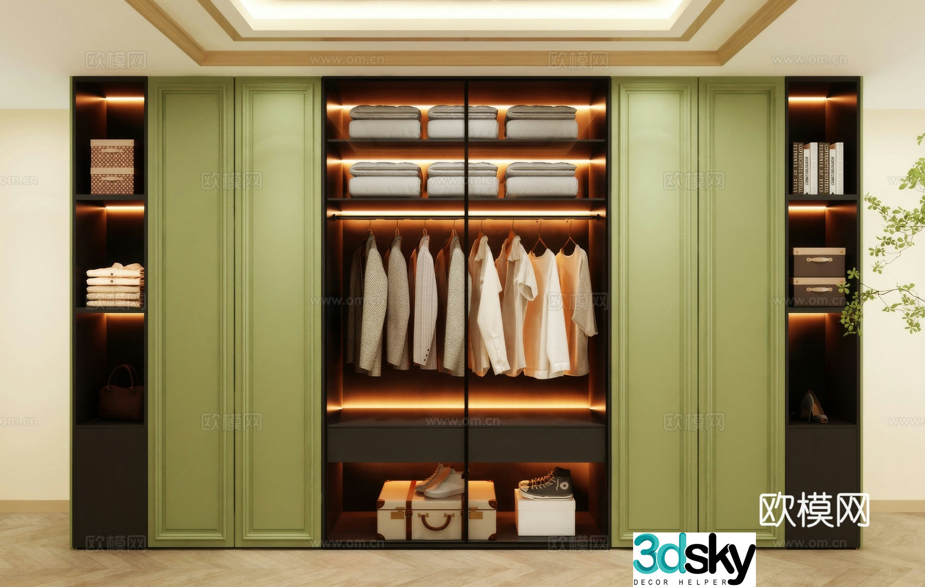 Wardrobe design Wardrobe renderings Wardrobe wardrobe design Wardrobe cabinet 3d model